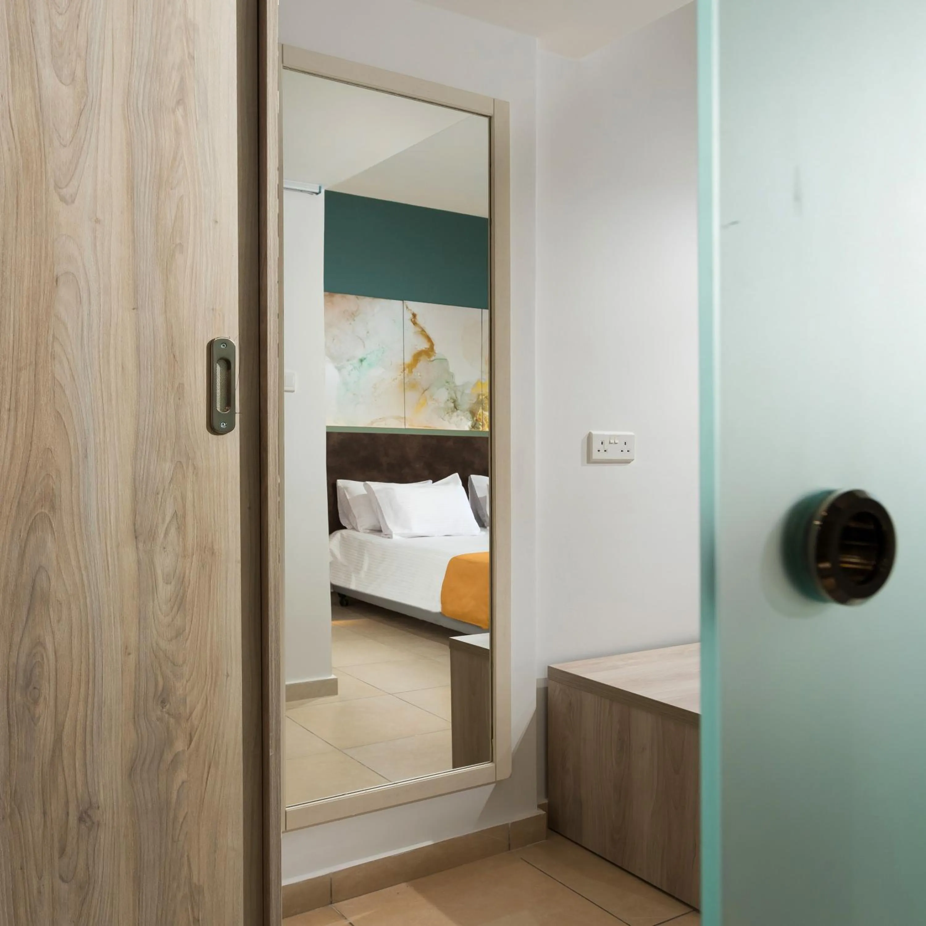 Bed in Mayfair Hotel