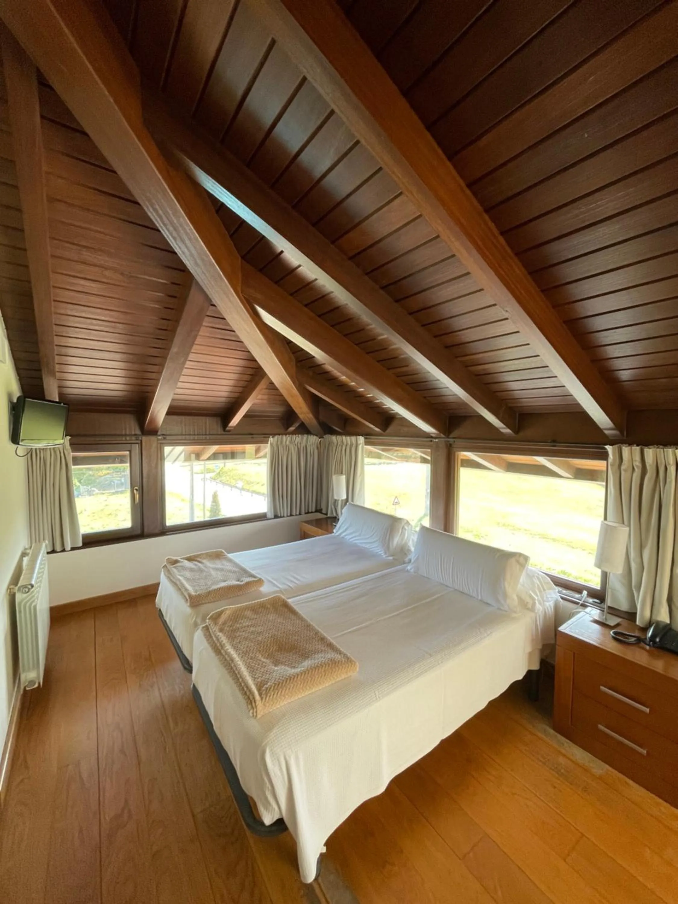 Bed in Hotel Villadesella