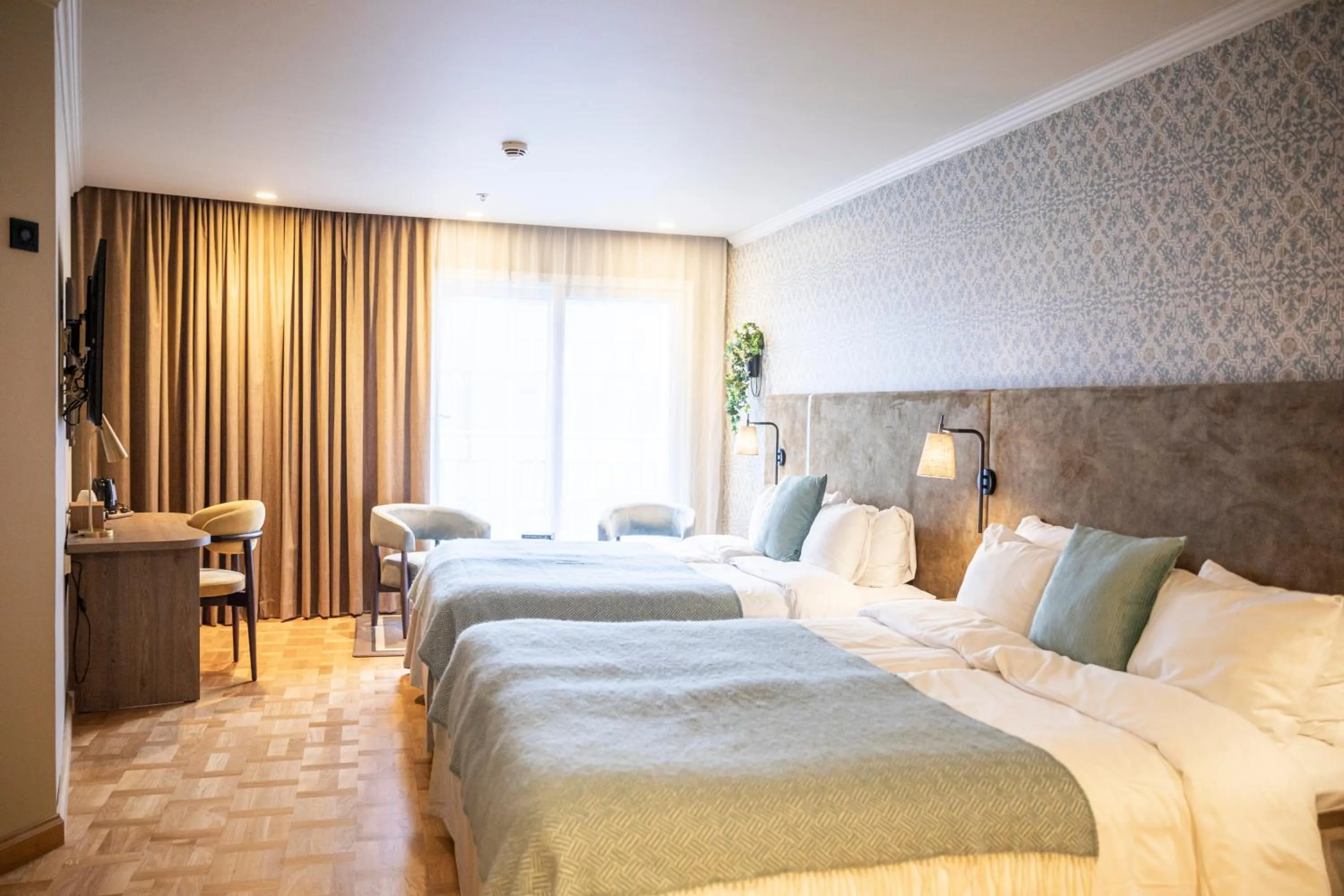 Balcony/Terrace, Bed in Home Hotel Havnekontoret