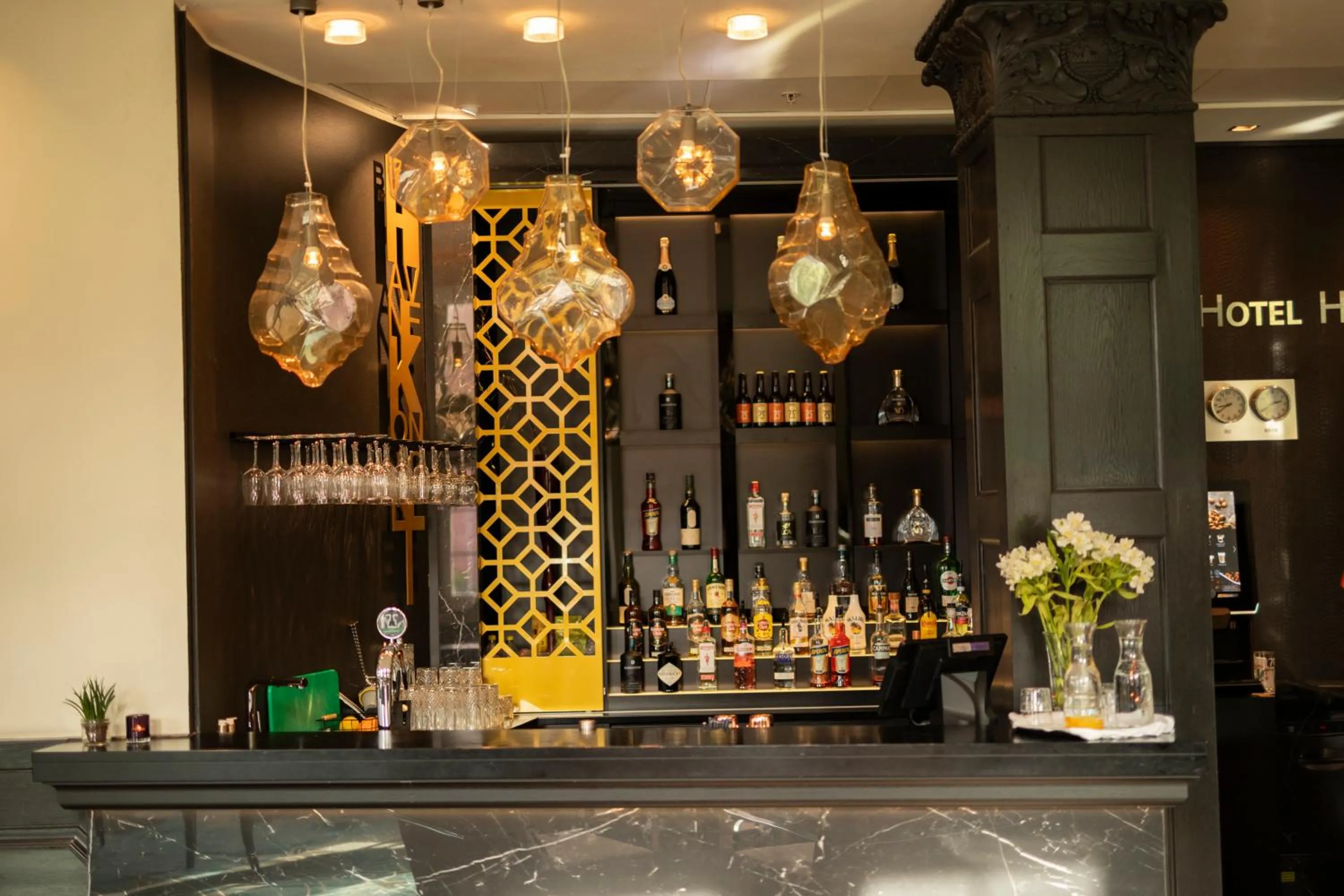 Lobby or reception in Home Hotel Havnekontoret