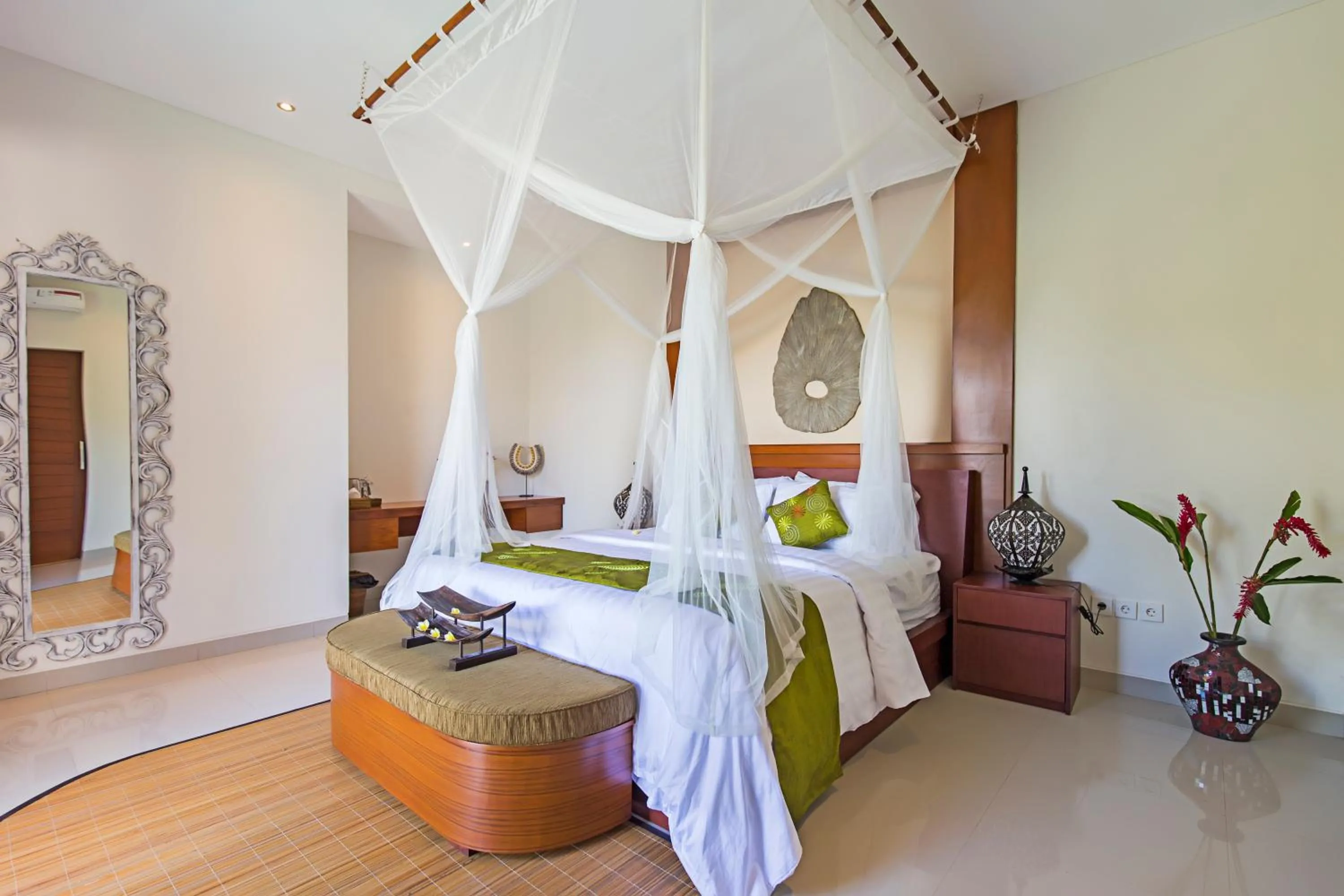 Bed in Alosta Luxury Private Villa