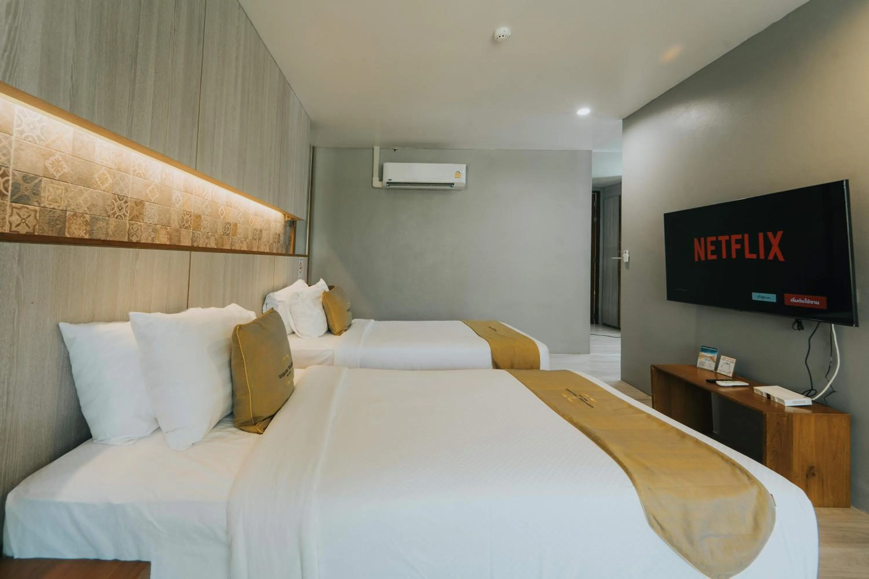 Bed in Sukhothai Treasure Resort & Spa