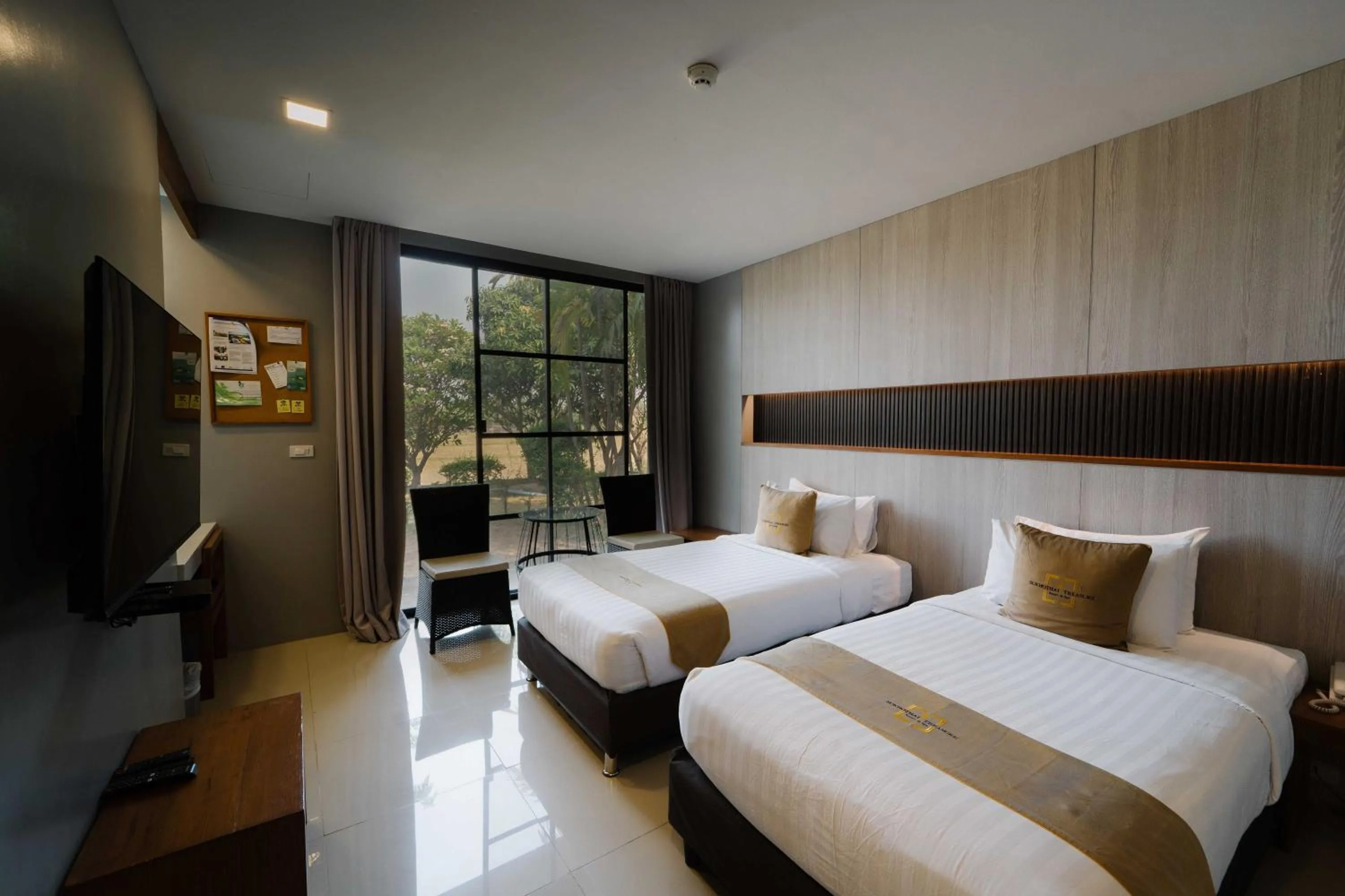 Bedroom, Bed in Sukhothai Treasure Resort & Spa