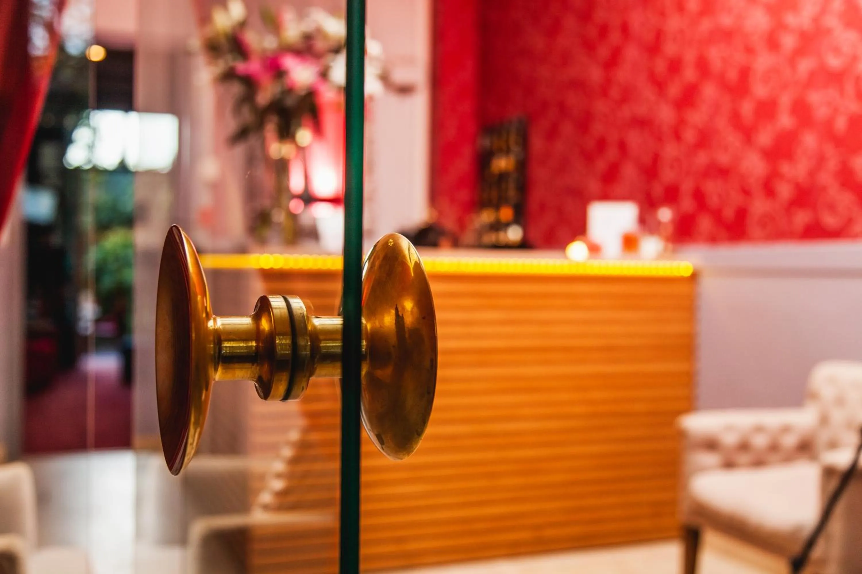 Decorative detail in Hotel Mirabeau