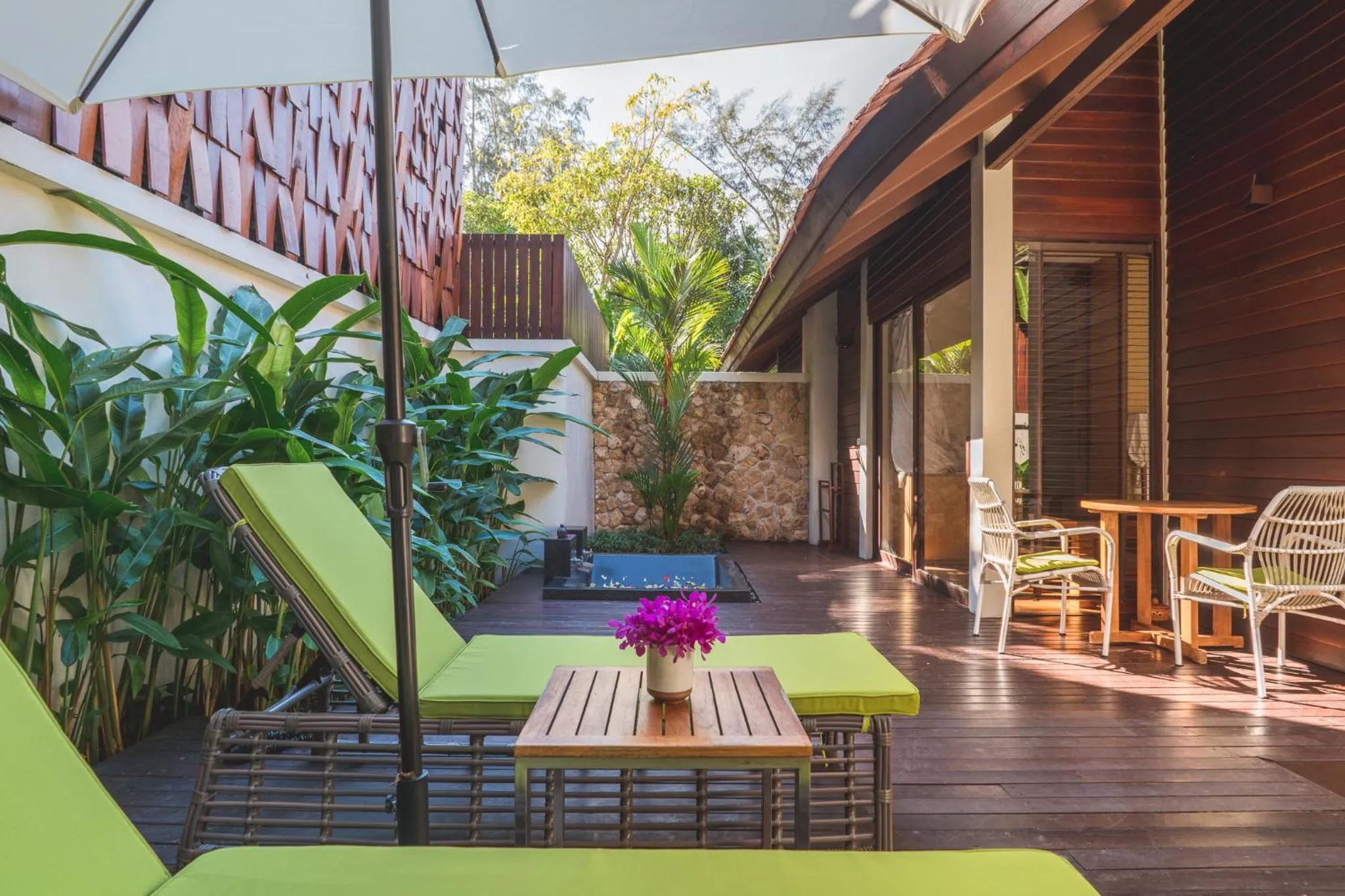 Balcony/Terrace in The Tubkaak Krabi Boutique Resort