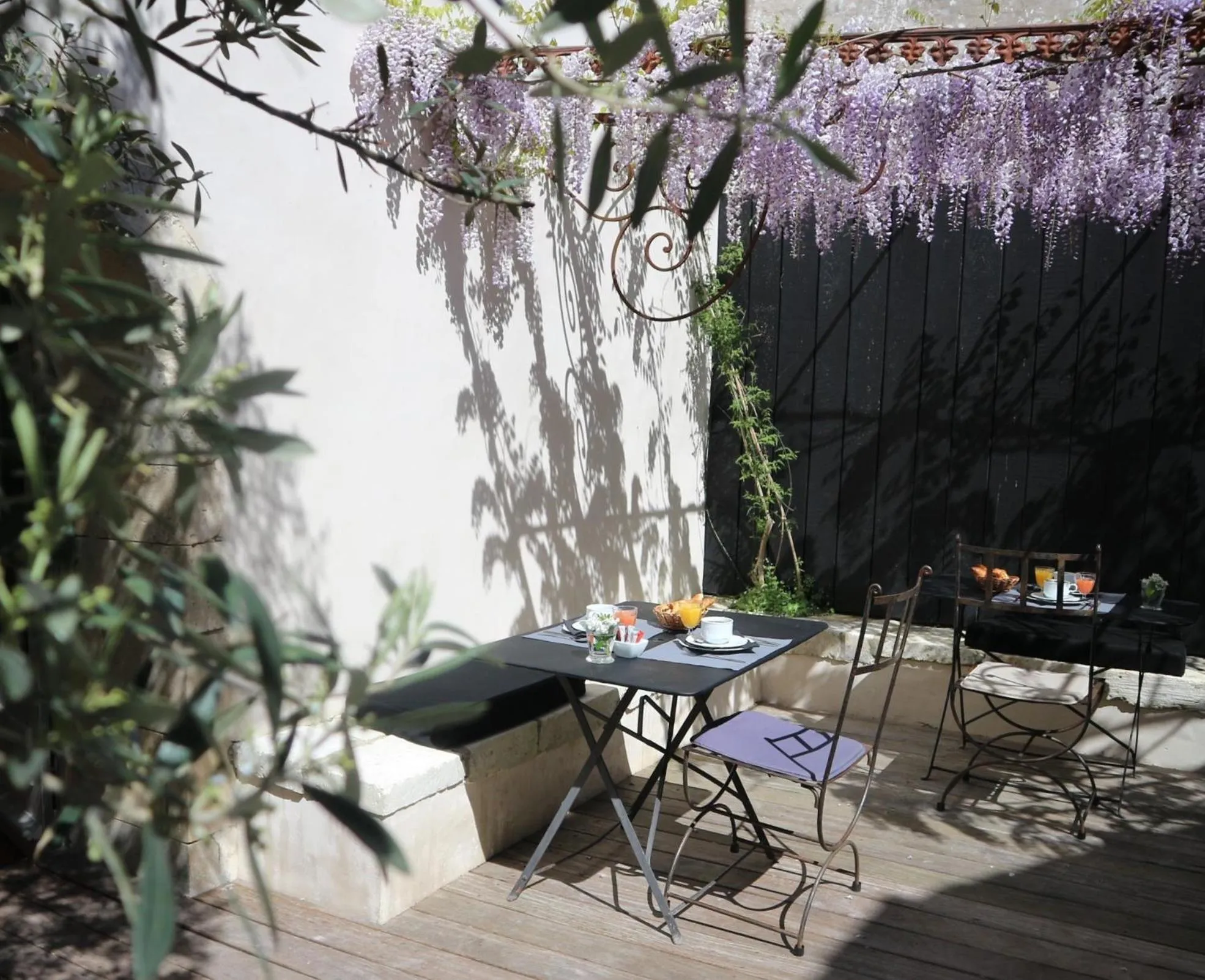 Patio in La Maison Douce