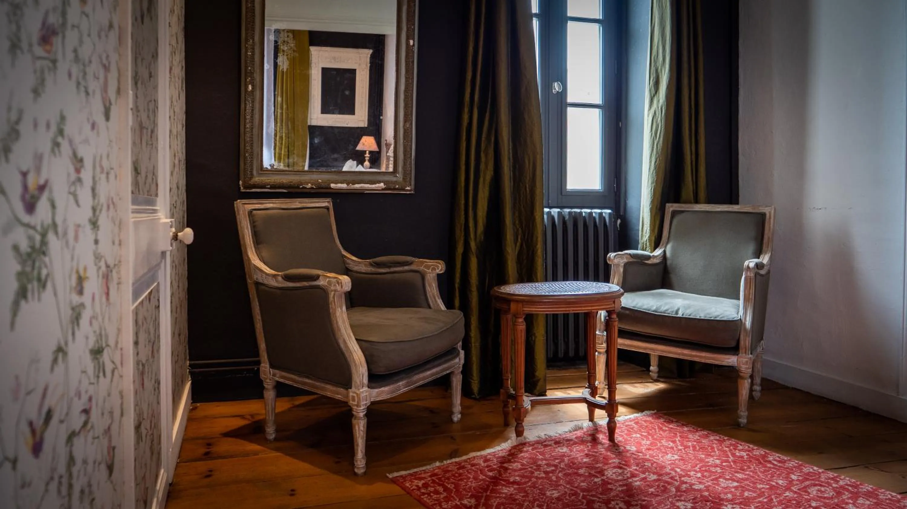 Seating area in La Maison Douce