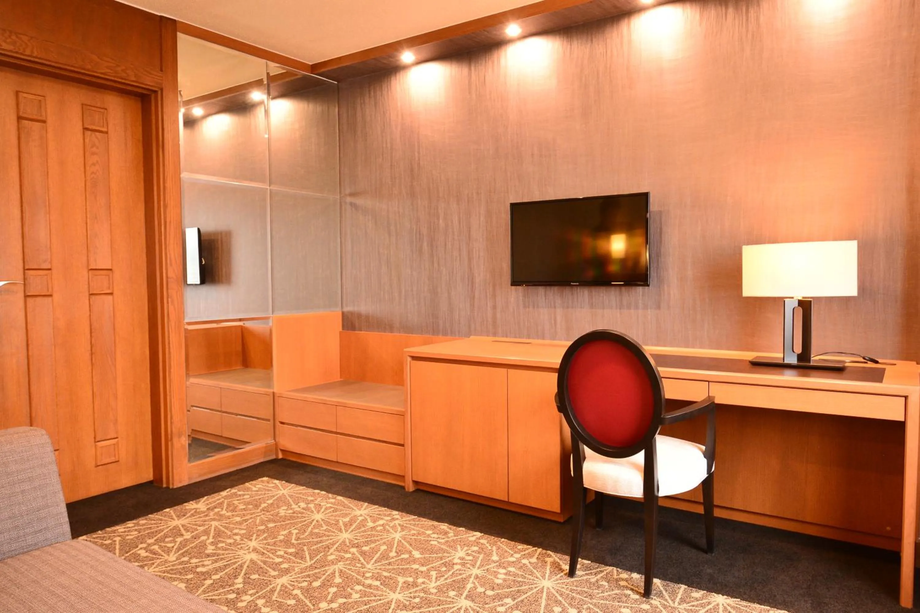 Bed in Hotel Sunroute Sano