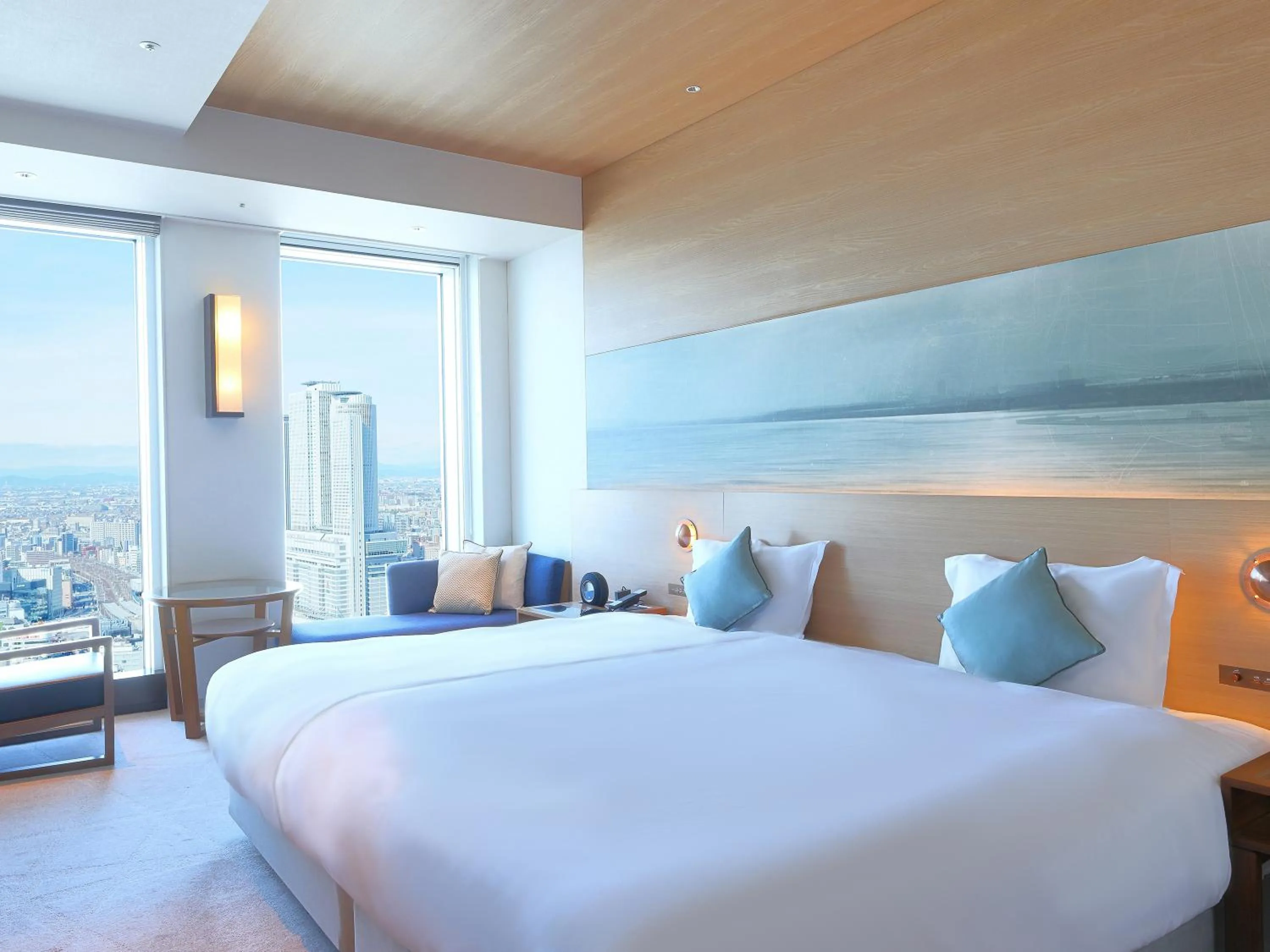 Photo of the whole room, Bed in Nagoya Prince Hotel Sky Tower