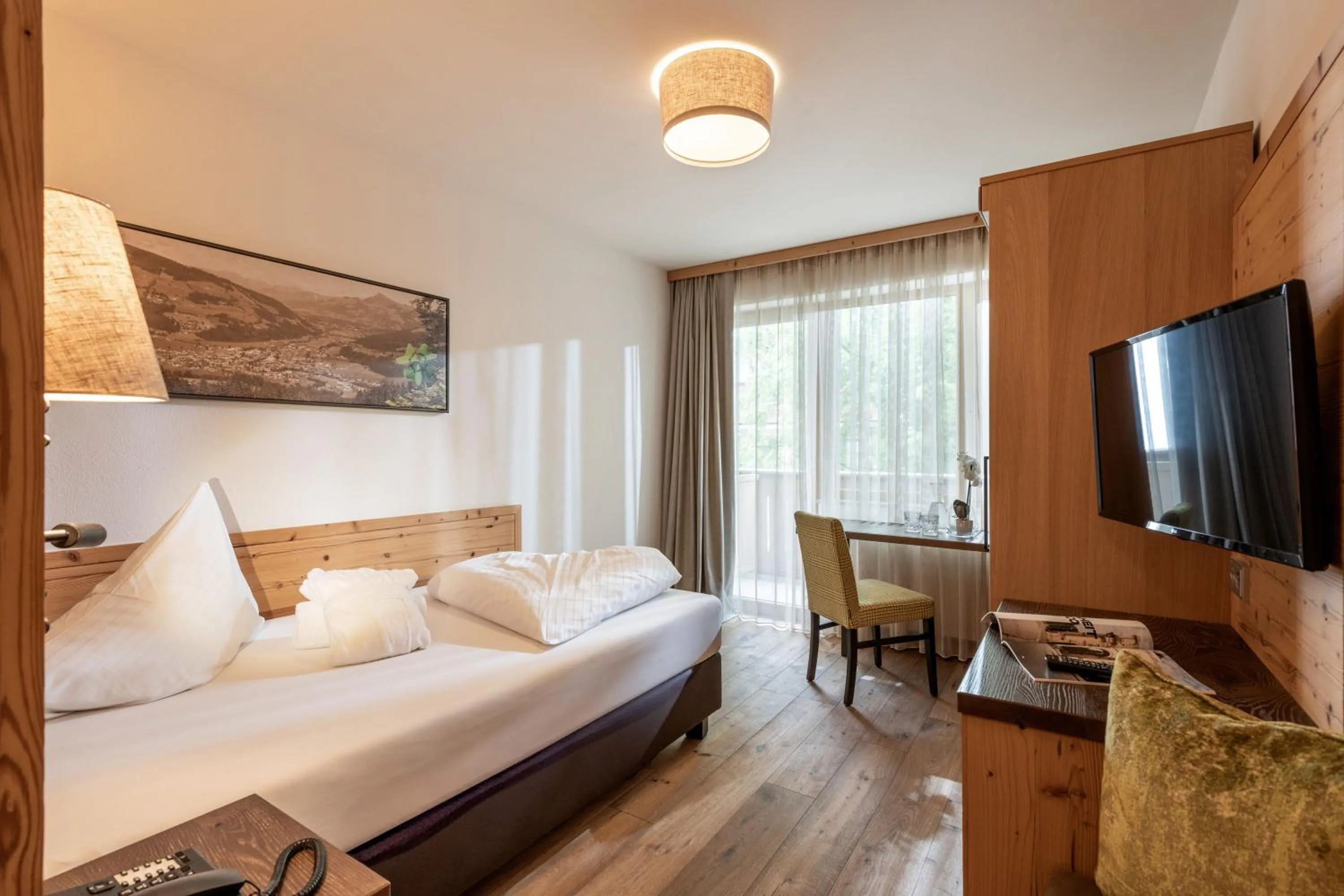 Bed in Alpen Glück Hotel Kirchberger Hof