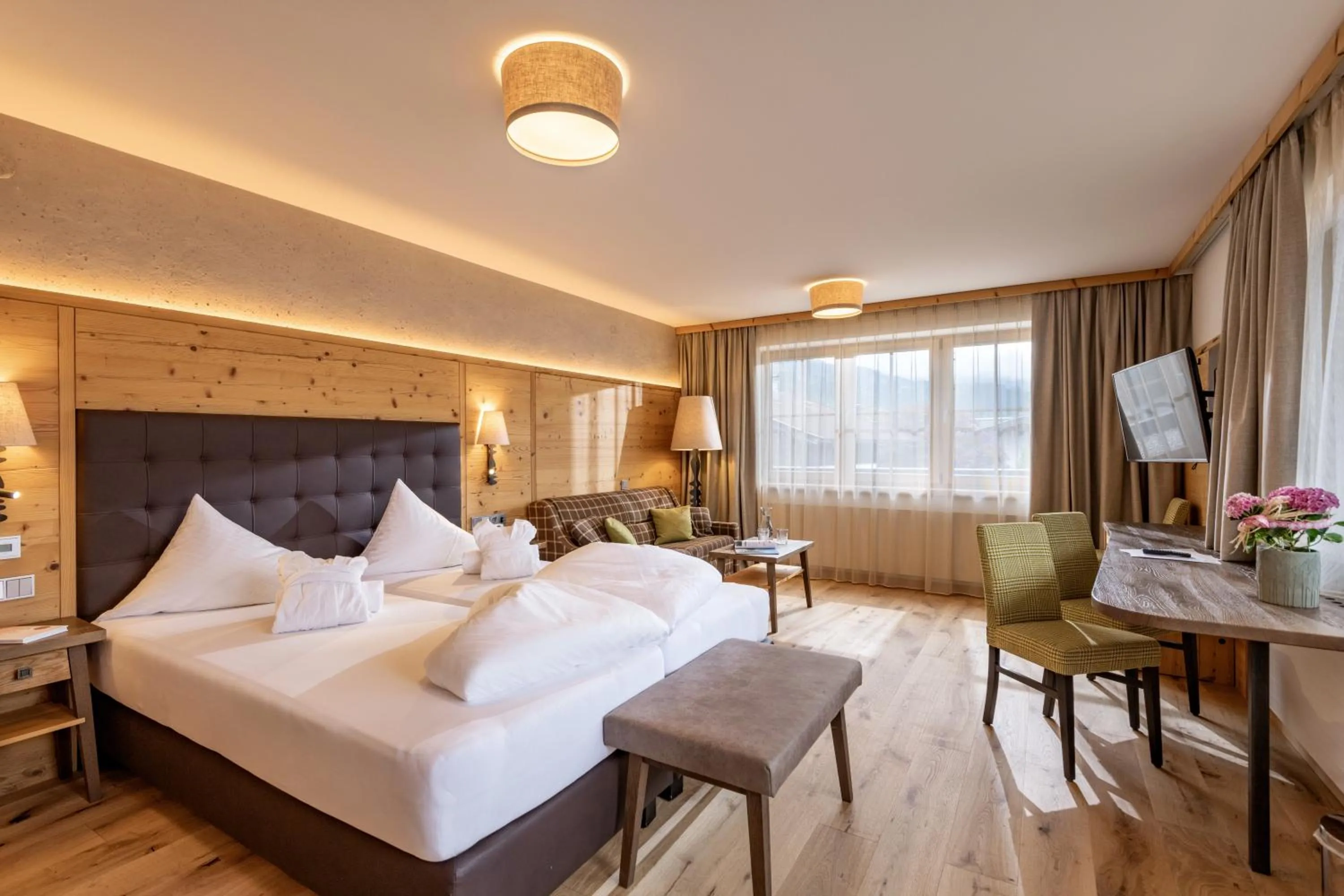 Bed in Alpen Glück Hotel Kirchberger Hof