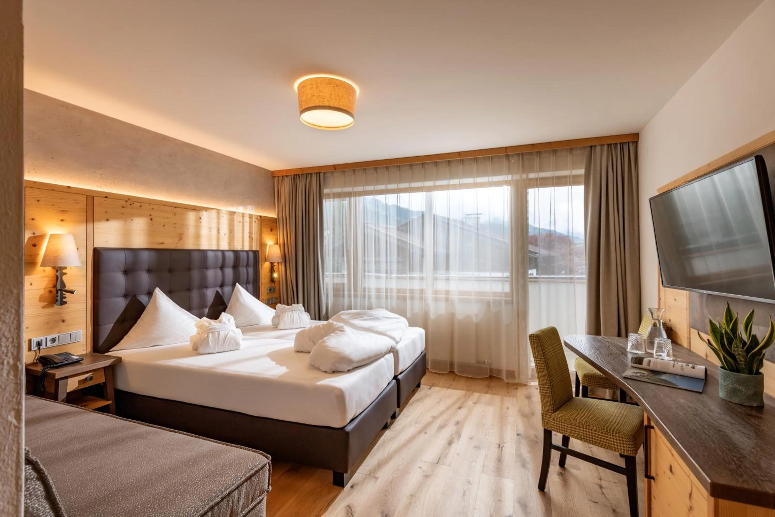 Bed in Alpen Glück Hotel Kirchberger Hof