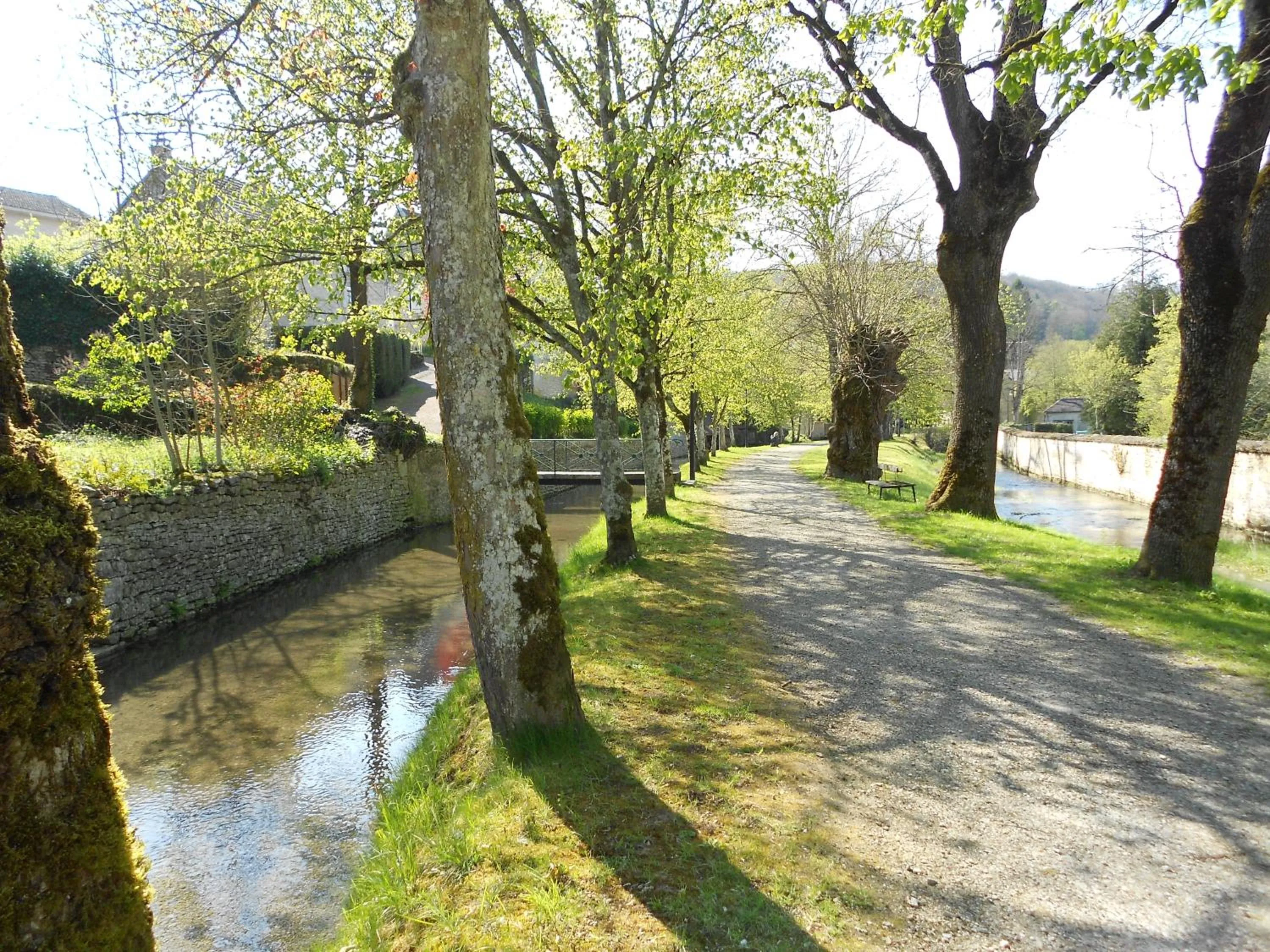 Hiking in Auberge de l'Abbatiale