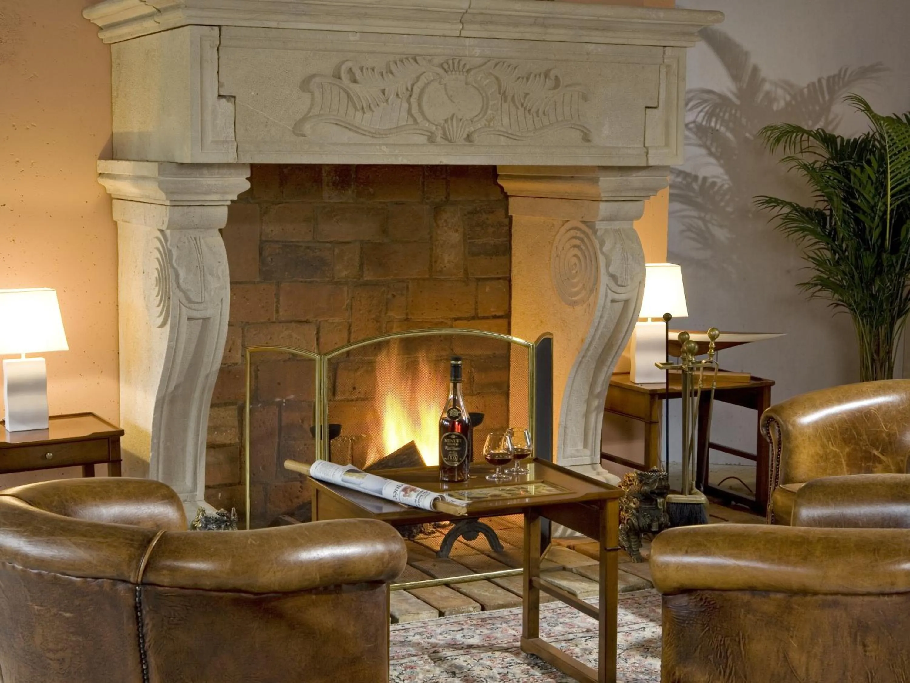 Lounge or bar in Villa Cécile