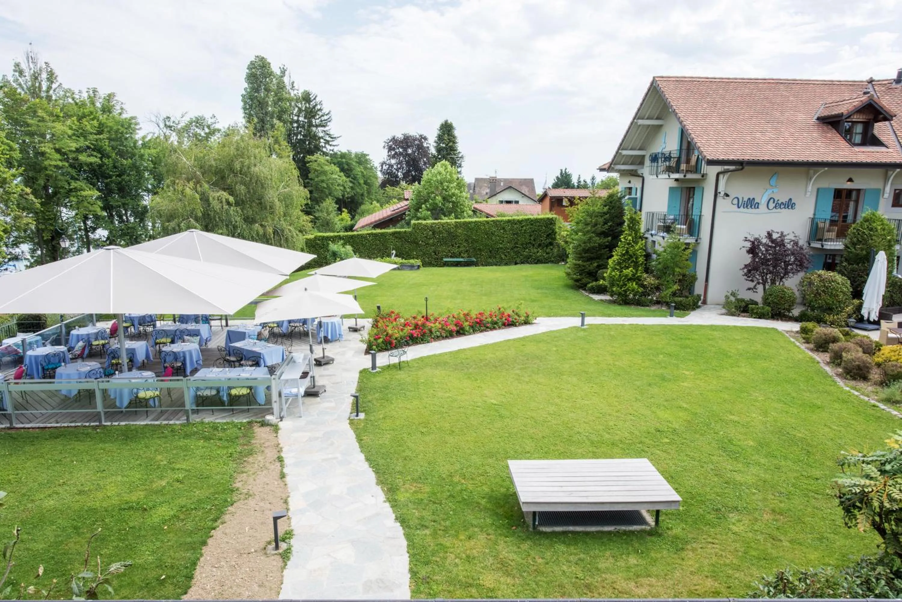 Garden in Villa Cécile