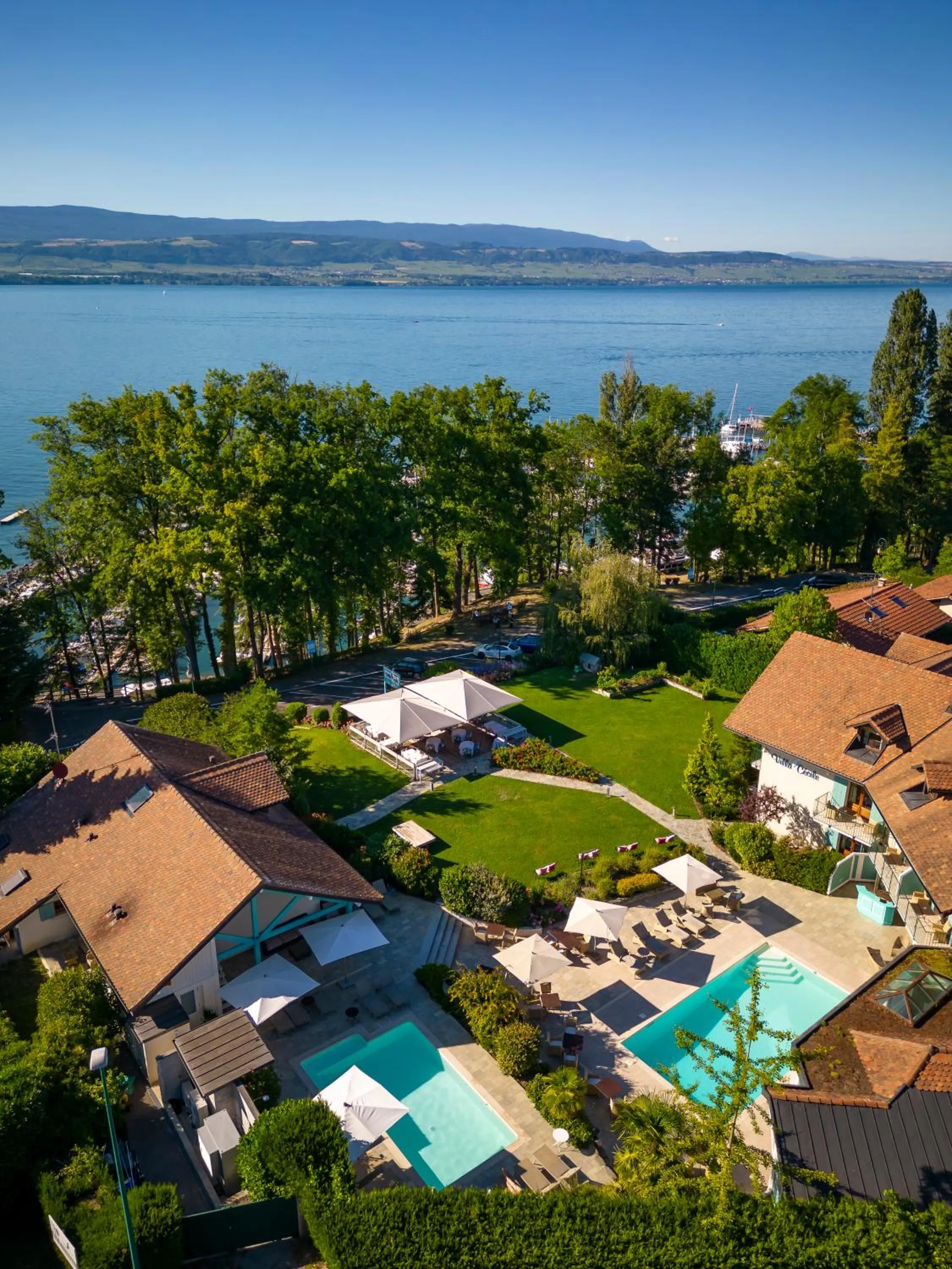 Garden in Villa Cécile