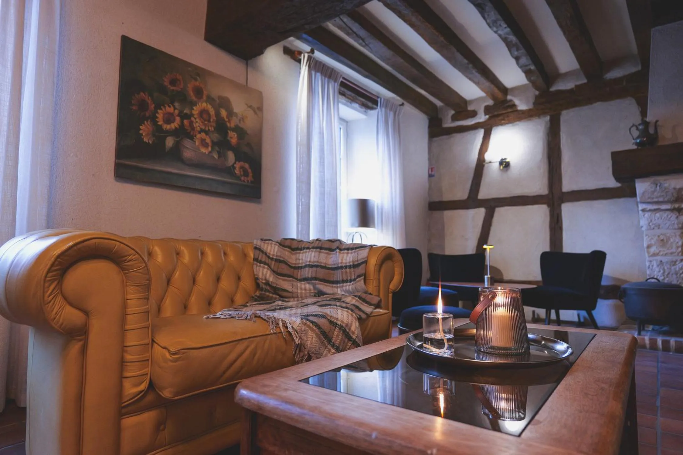 Living room in Auberge Du Cheval Blanc - Teritoria