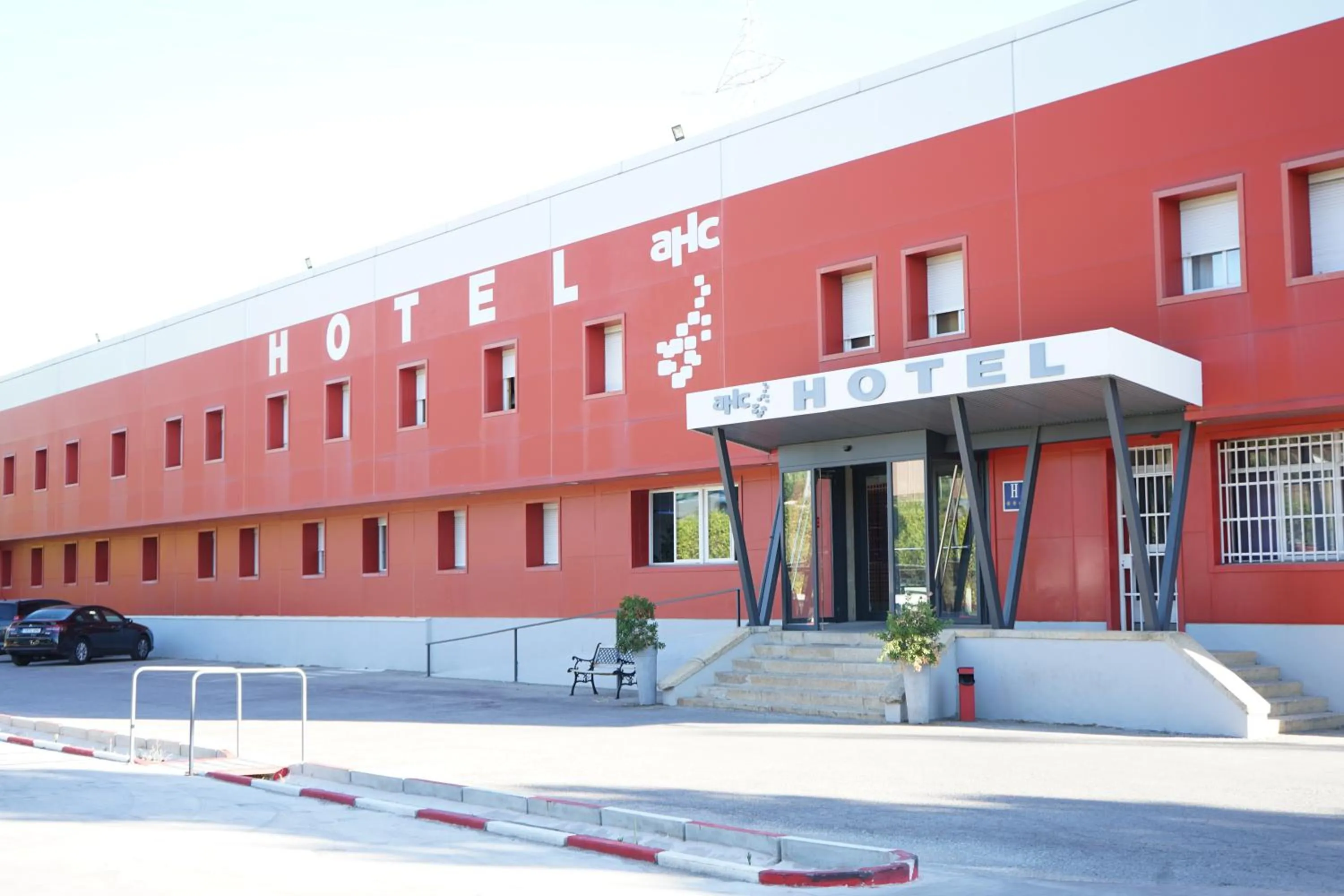 Facade/entrance in AHC Hoteles