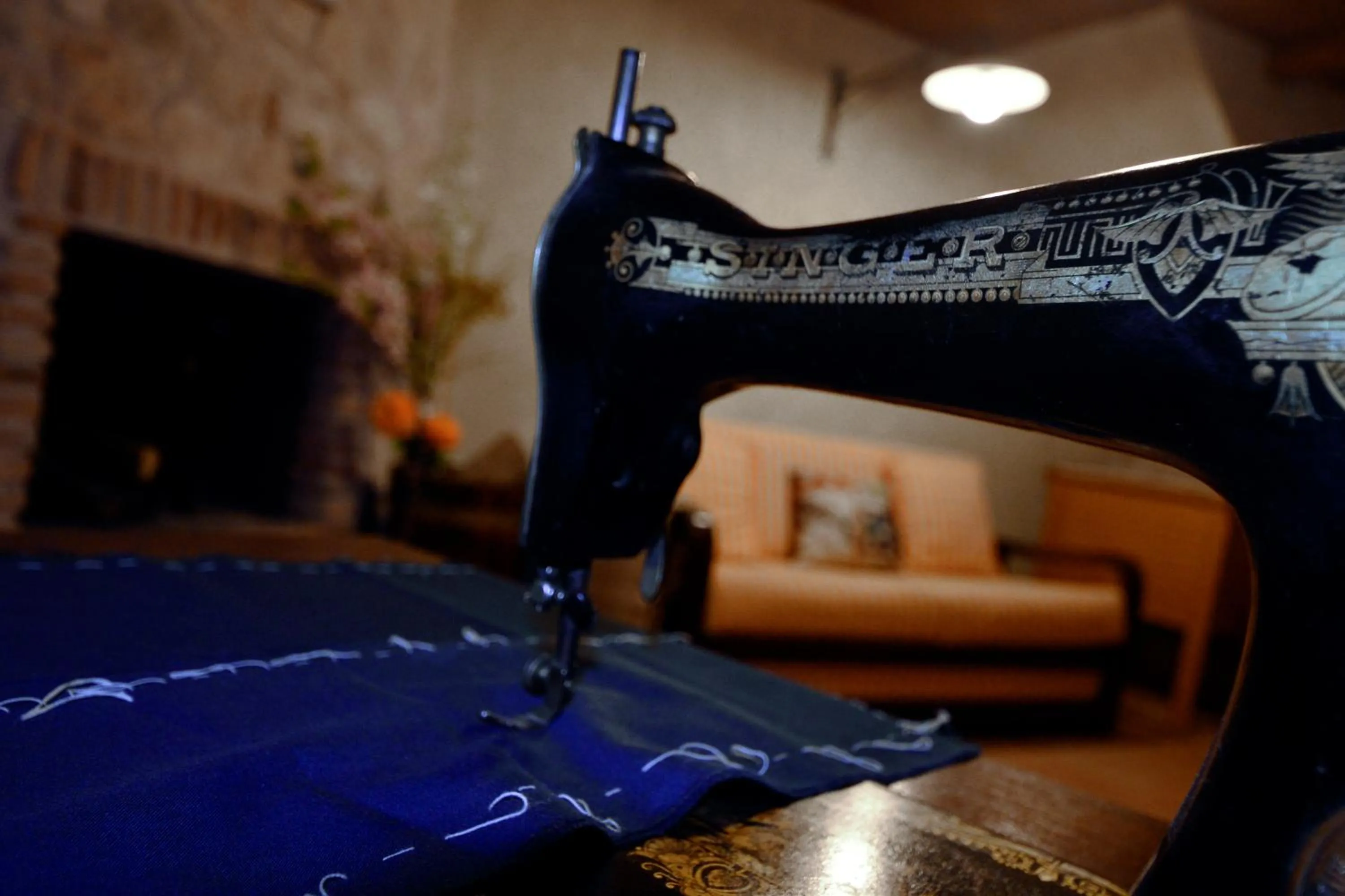 Decorative detail in Robur Marsorum Albergo Diffuso