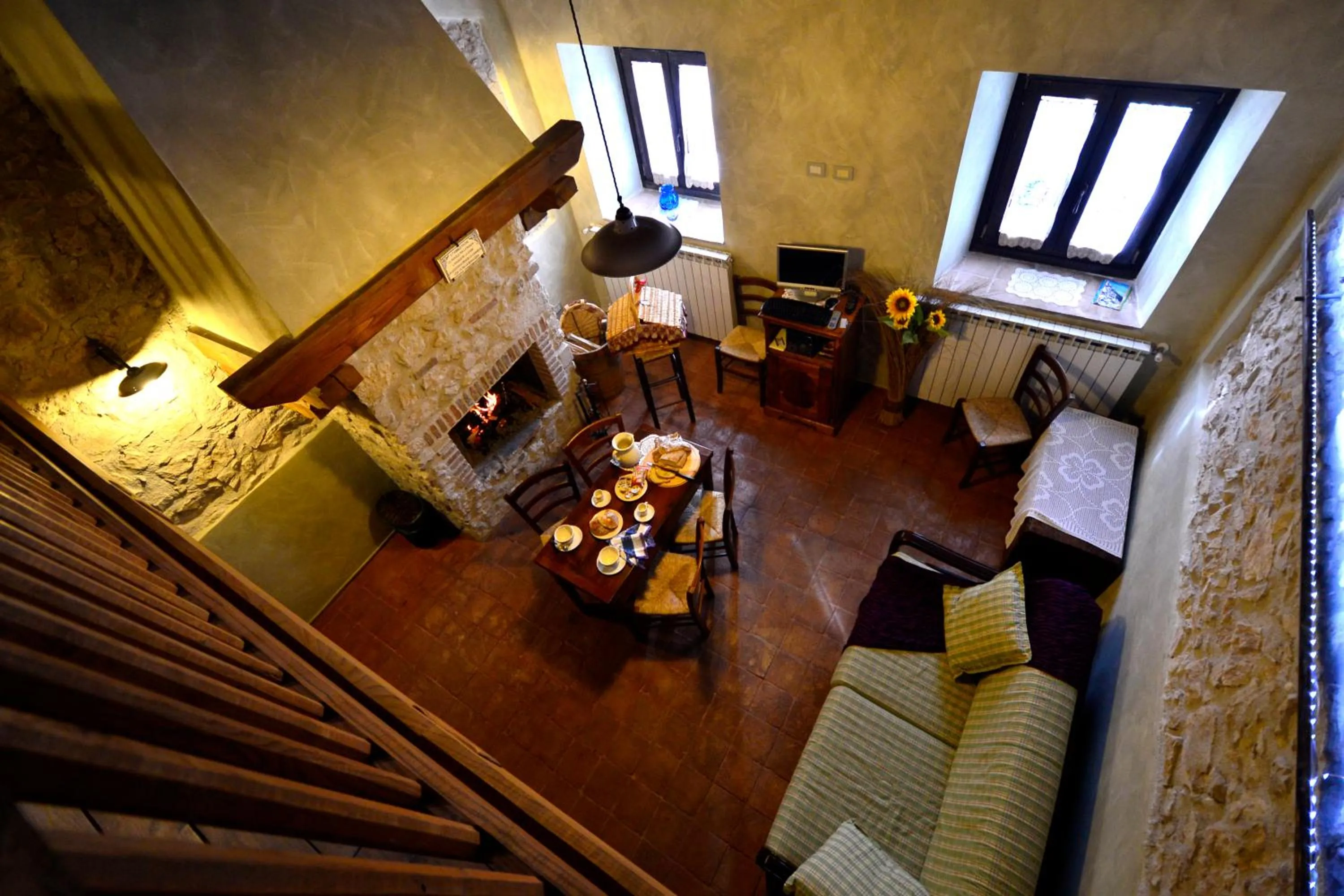 Photo of the whole room in Robur Marsorum Albergo Diffuso