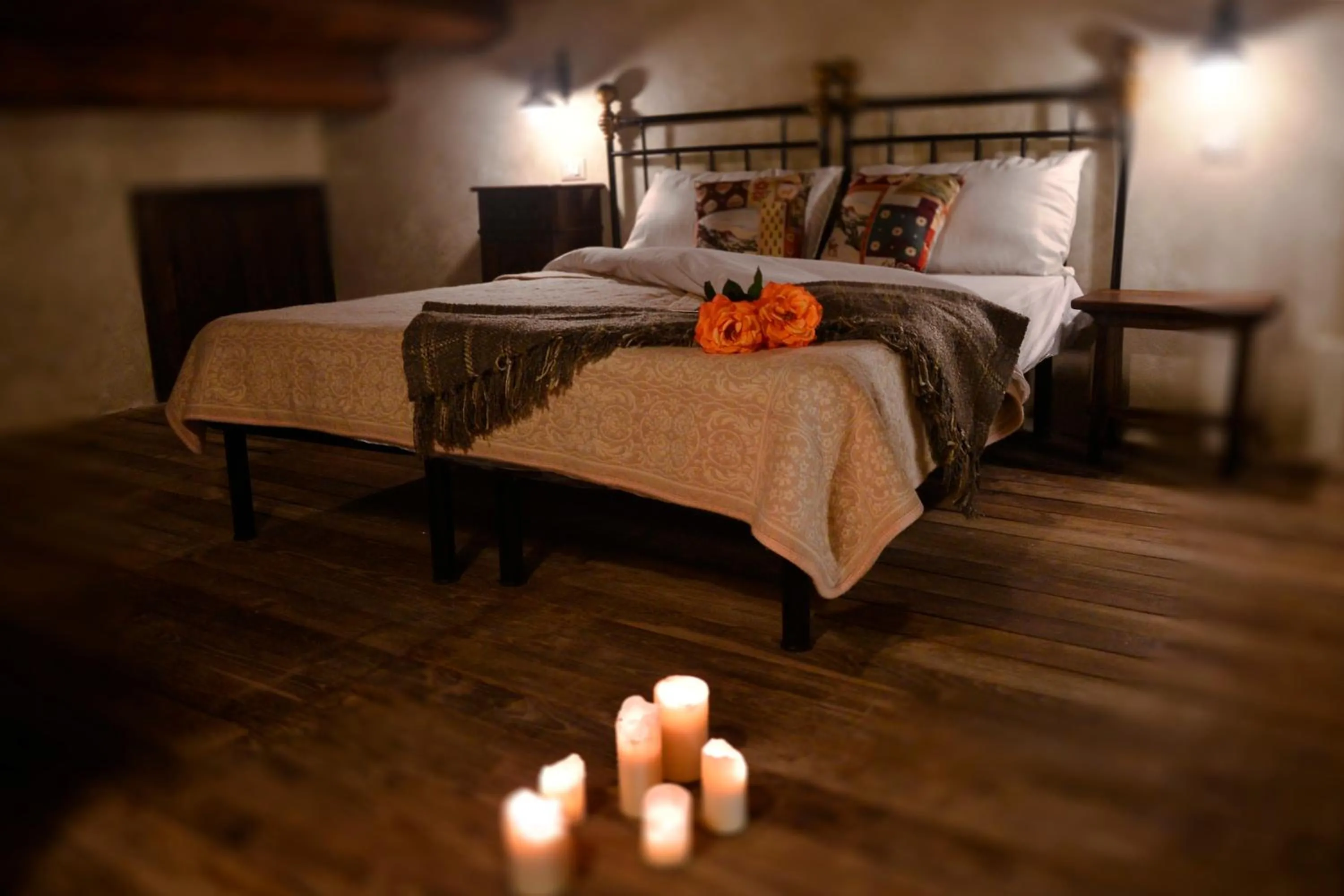 Bed in Robur Marsorum Albergo Diffuso