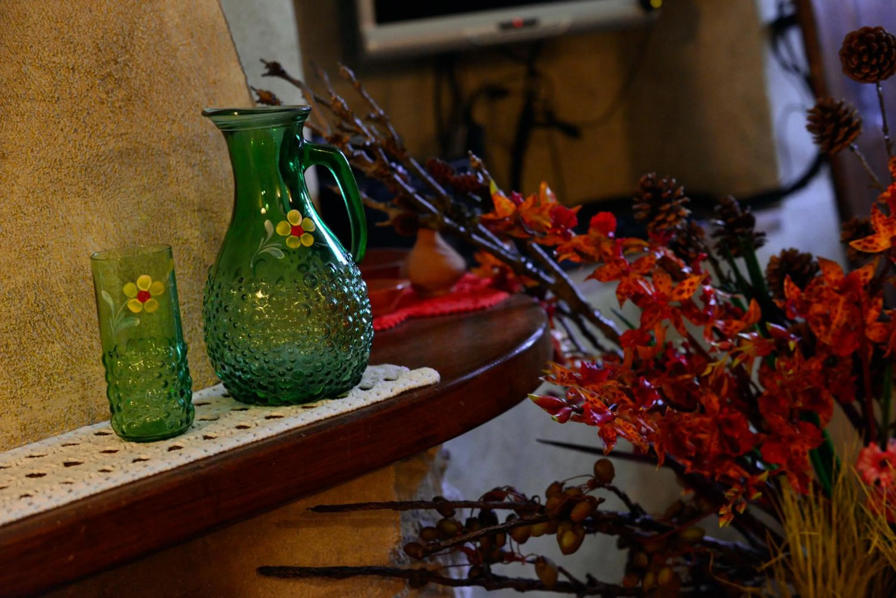 Decorative detail in Robur Marsorum Albergo Diffuso
