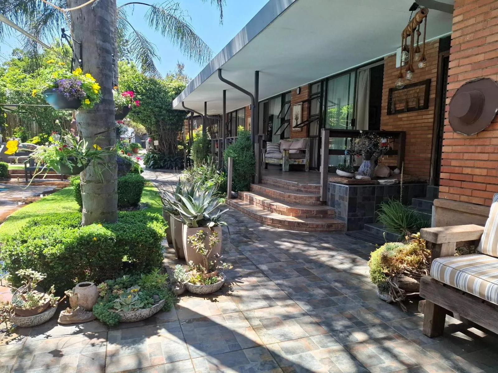 Garden in Sunrock Guesthouse