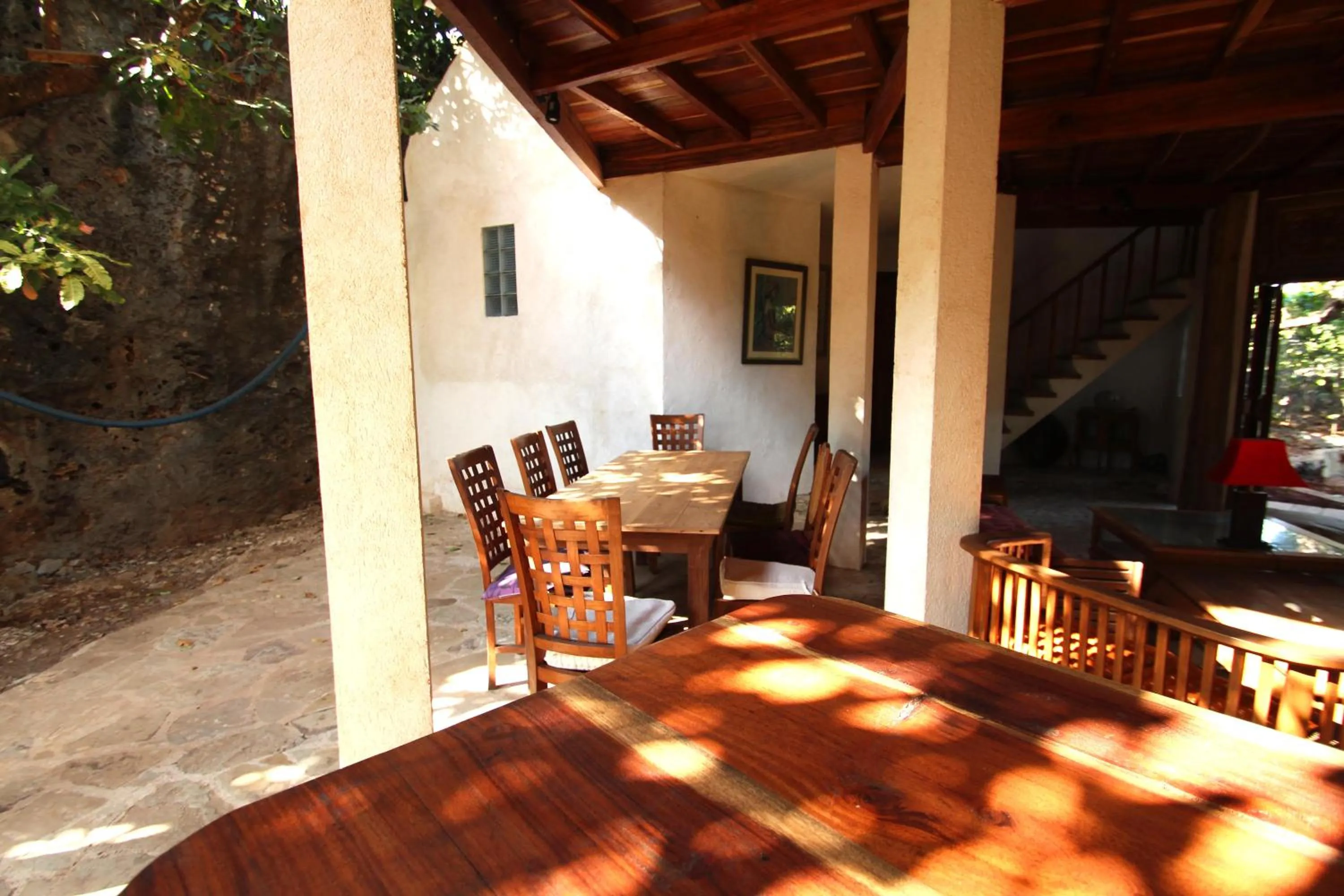 Living room in Boa Hill Surf House