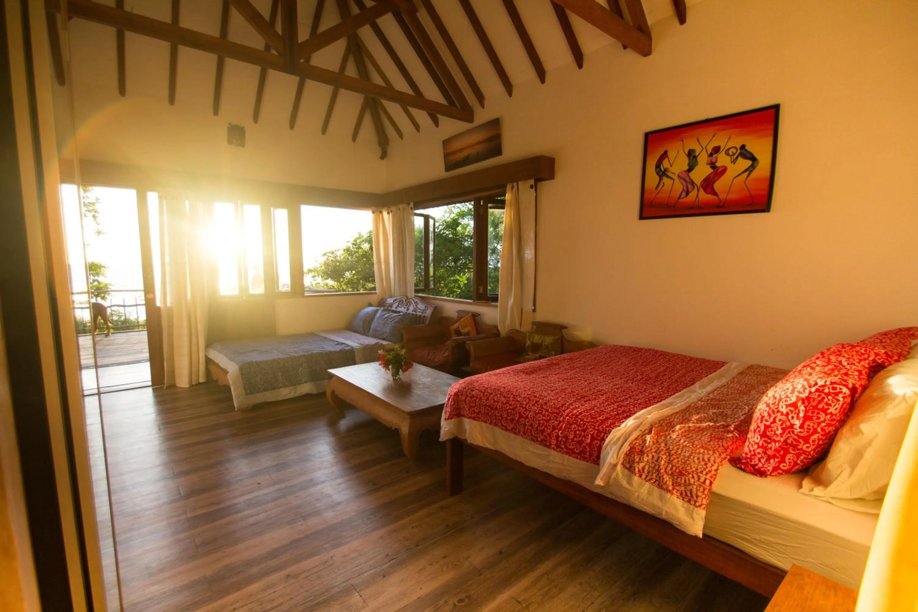 Bed in Boa Hill Surf House