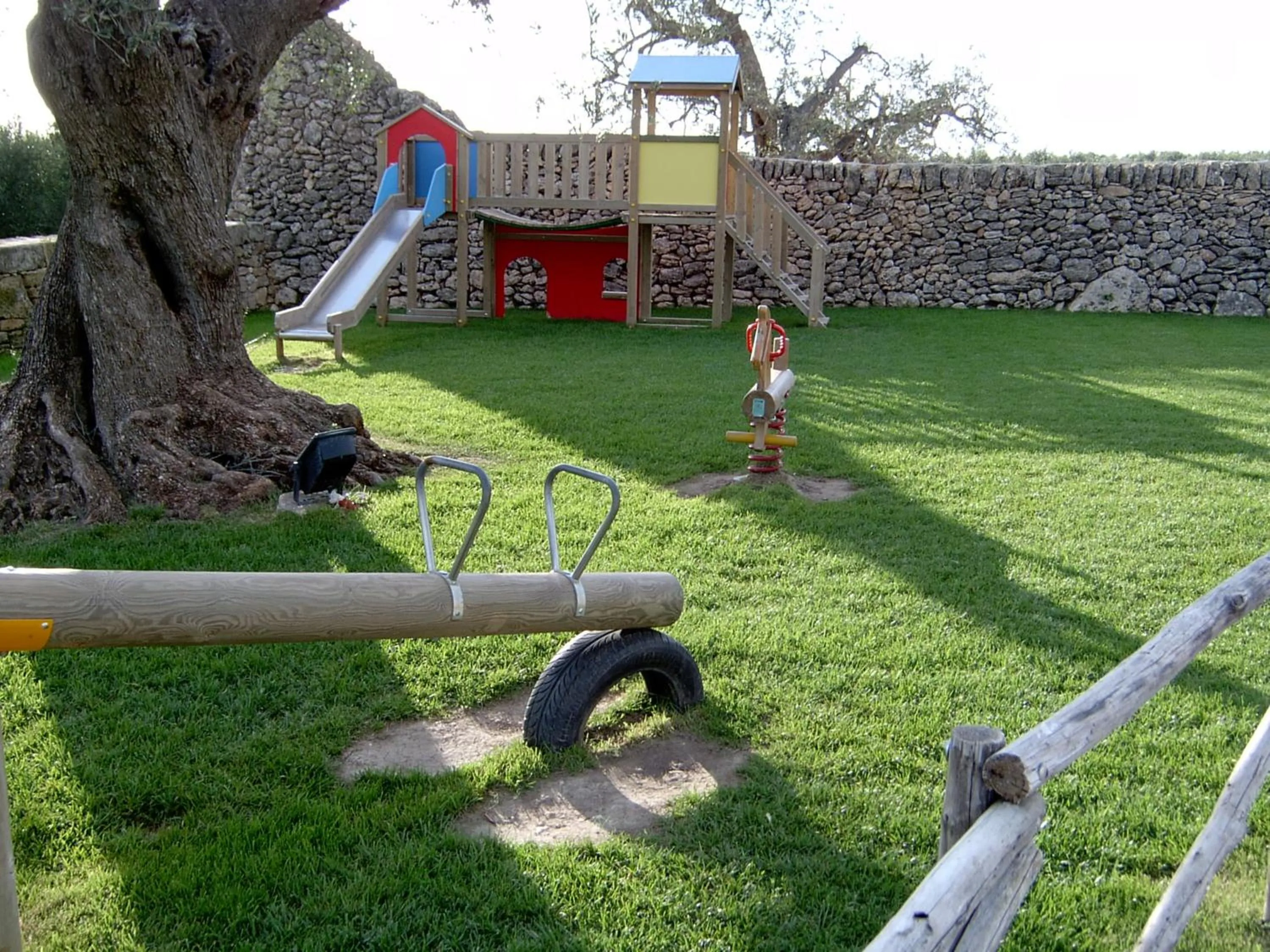 Children play ground in Masseria Bosco & Masseria Strazzati