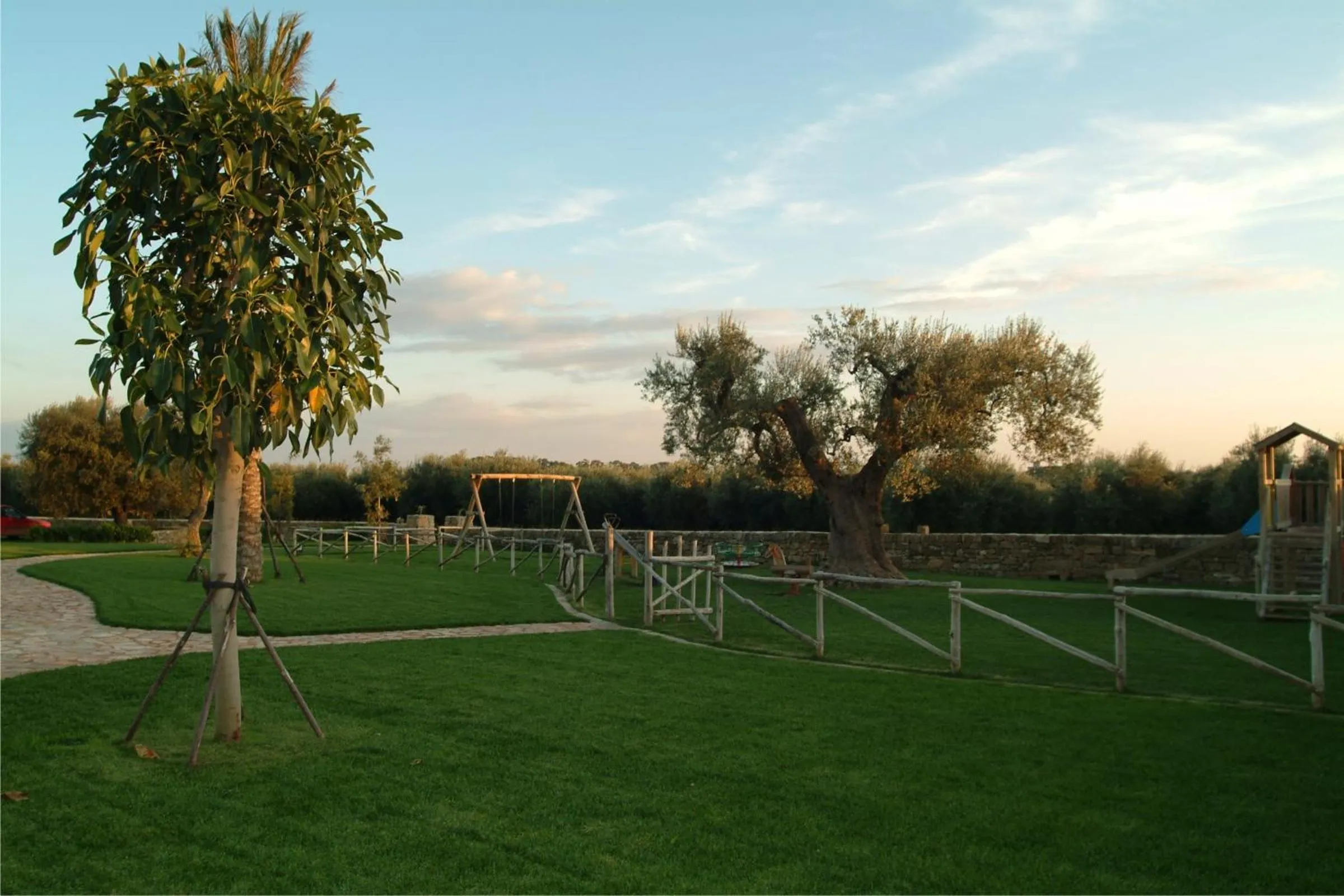 Children play ground in Masseria Bosco & Masseria Strazzati