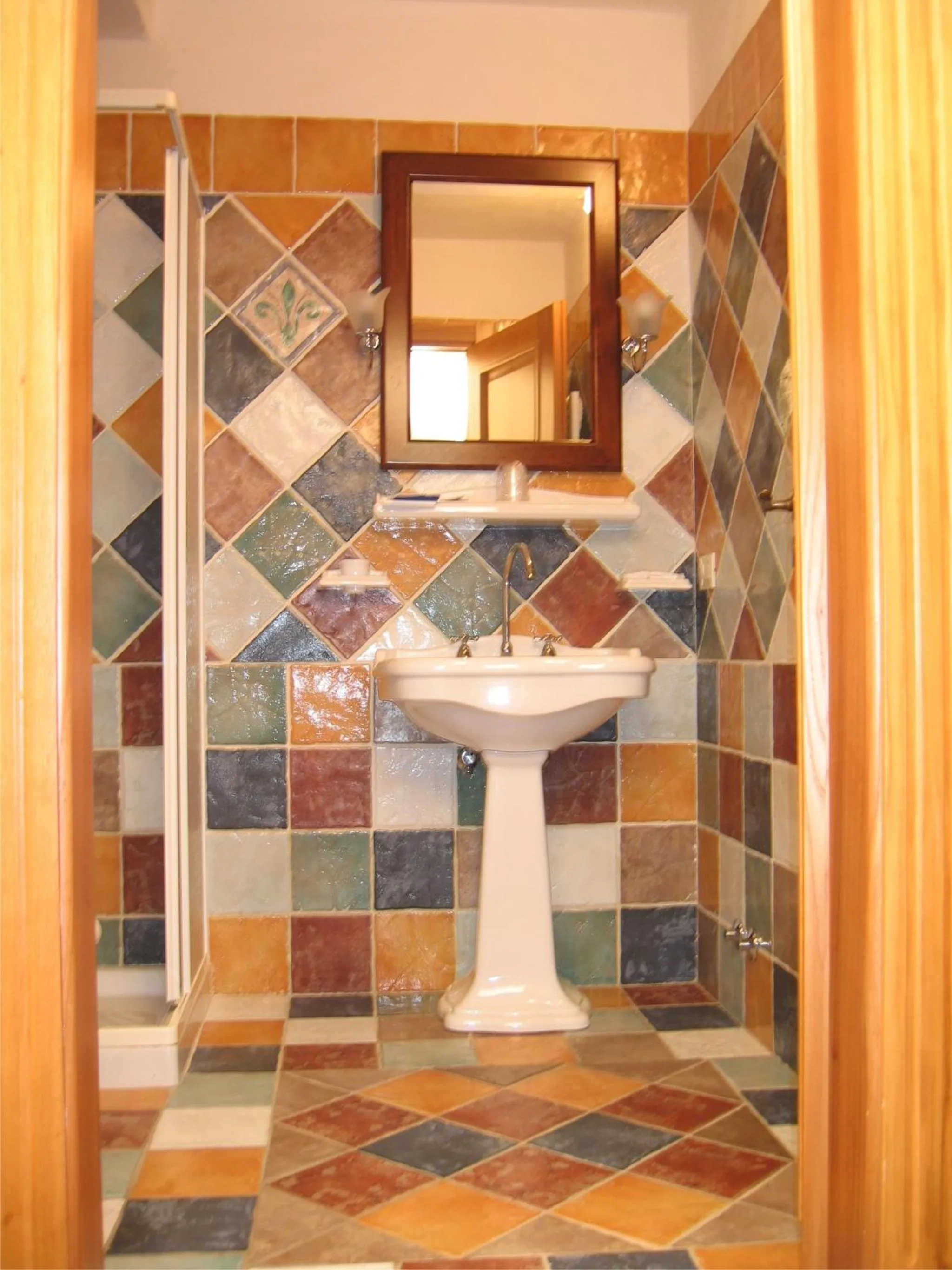 Bathroom in Masseria Bosco & Masseria Strazzati