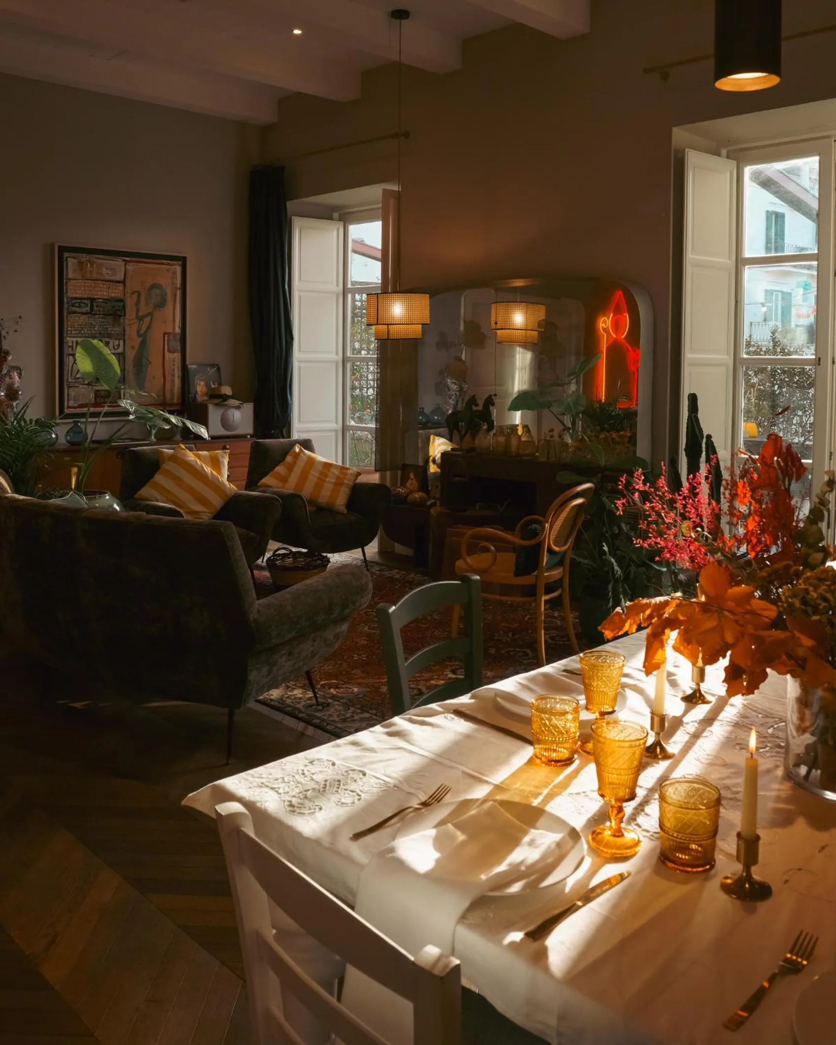 Living room in Accademia 39