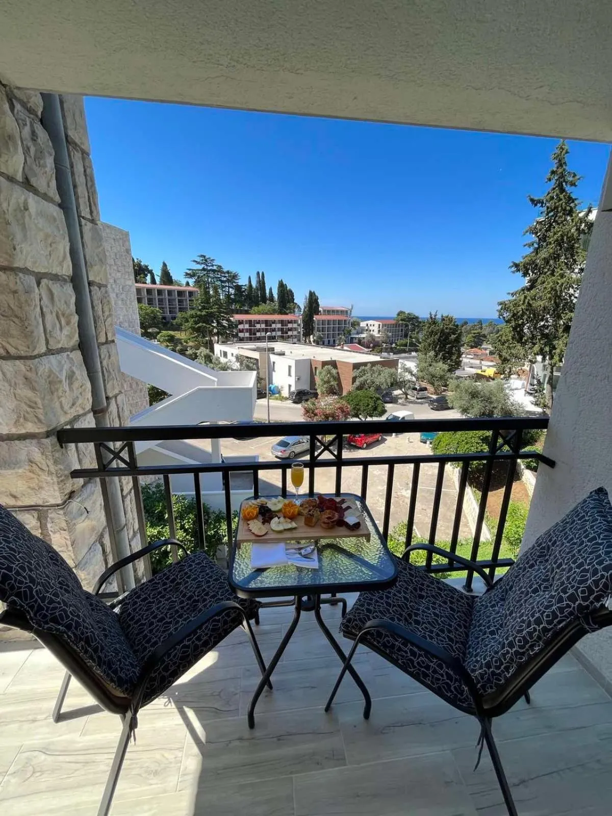 Balcony/Terrace in Hotel Villa Garden Ulcinj-Ulqin