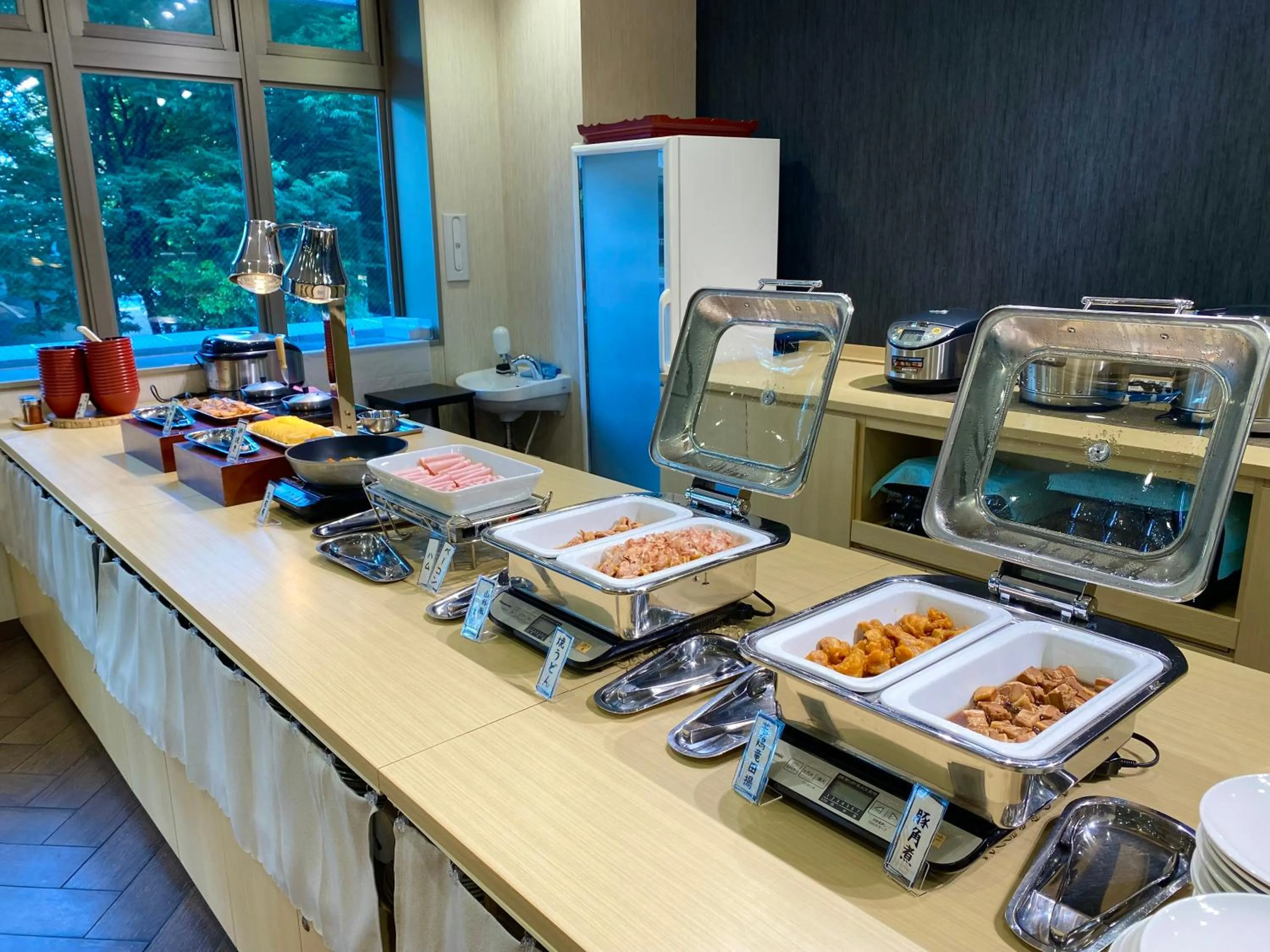 Breakfast in Y's HOTEL Hanshin Amagasaki Ekimae