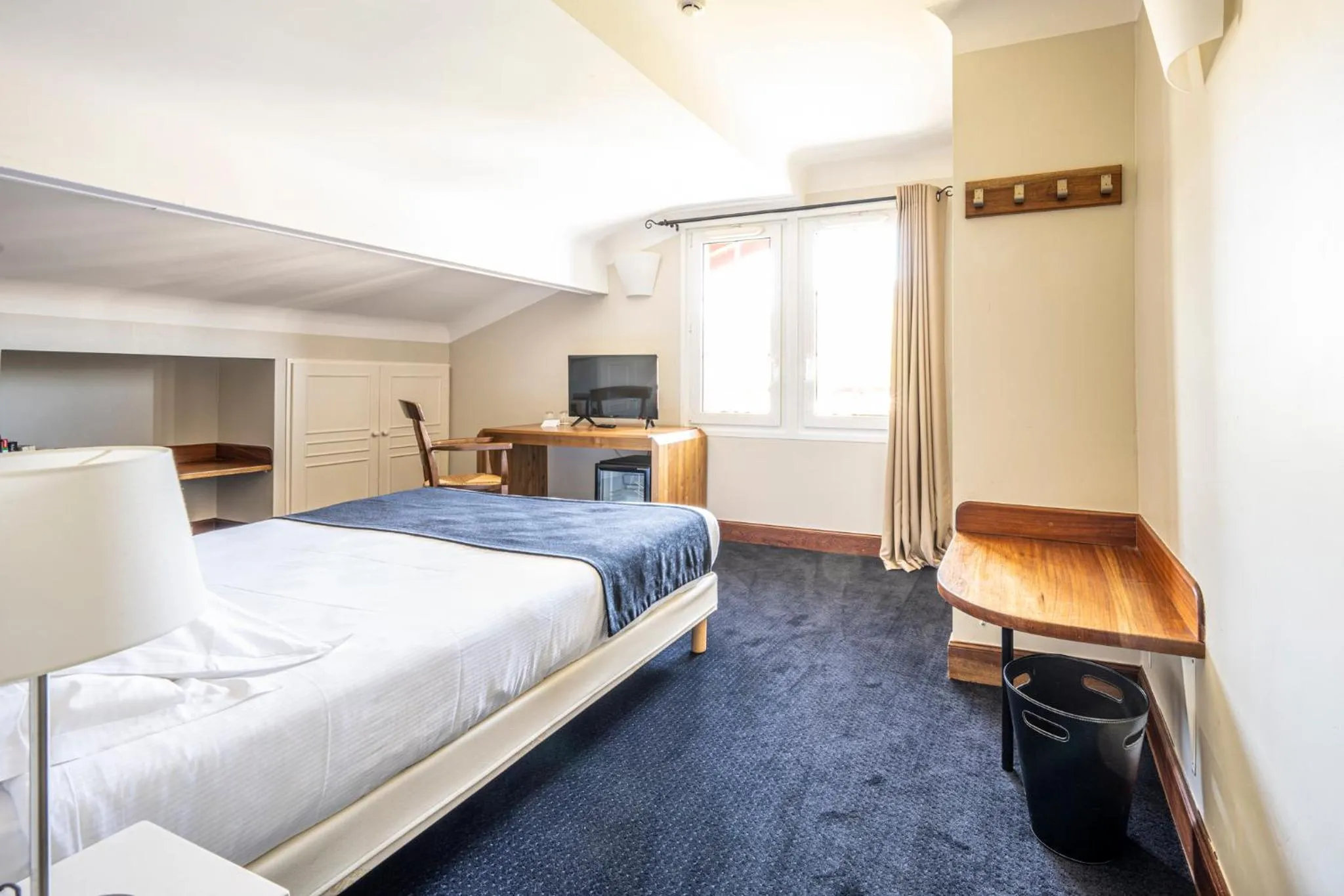 Bed in Hôtel Ithurria - Teritoria