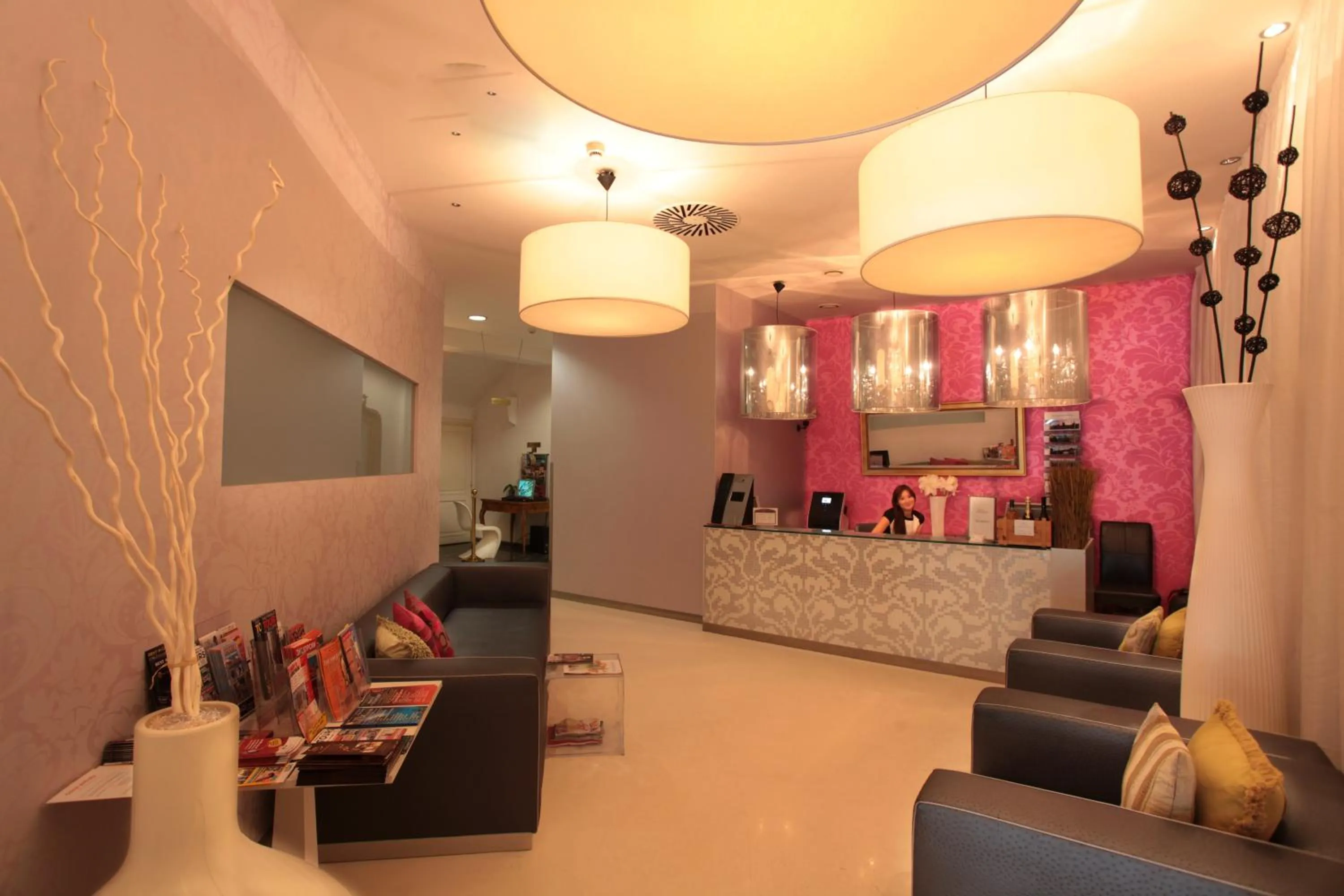 Lobby or reception in Friday Hotel