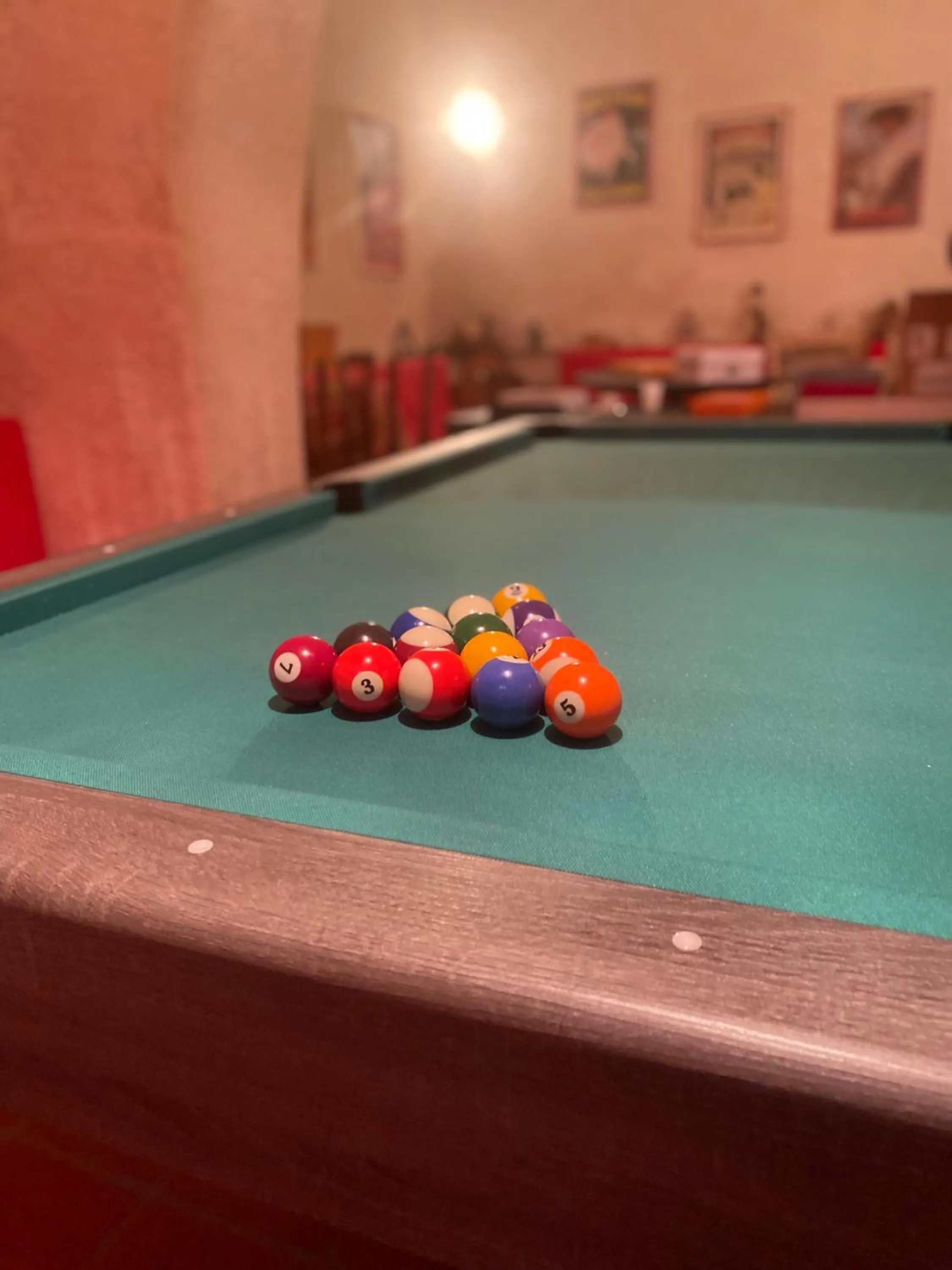 Billiard in Palazzo De Fabritiis