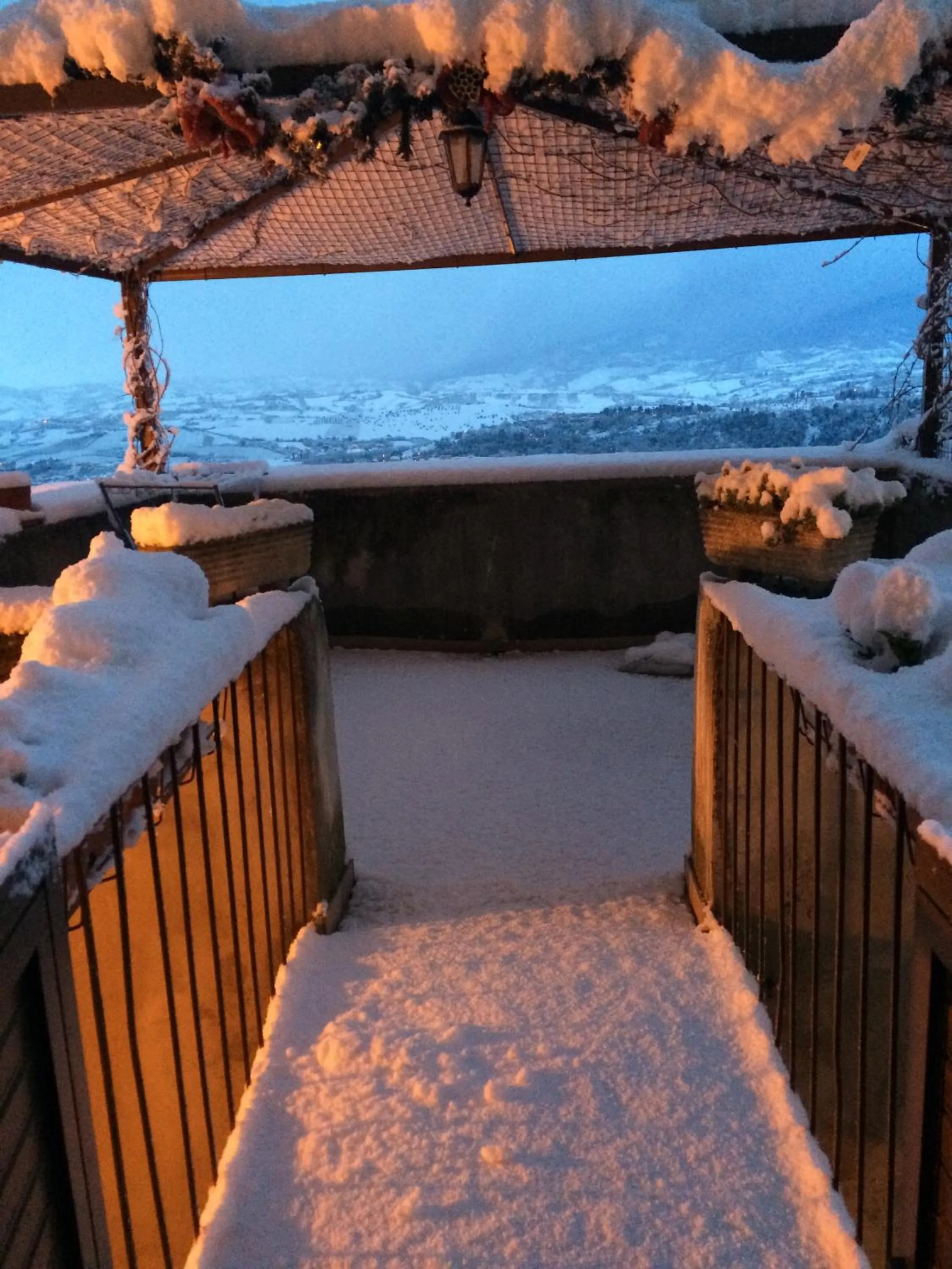 Natural landscape in Palazzo De Fabritiis