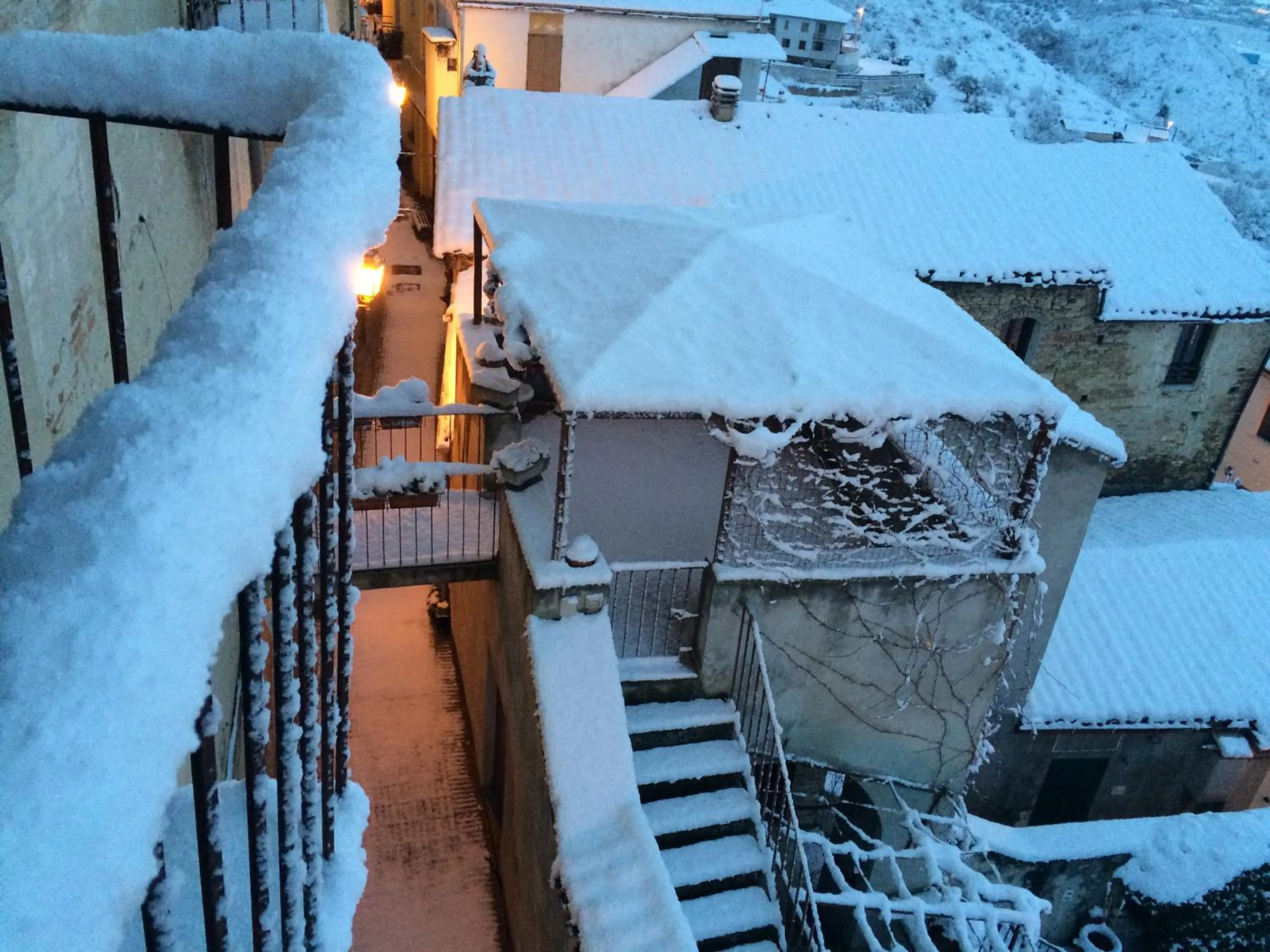 Balcony/Terrace in Palazzo De Fabritiis
