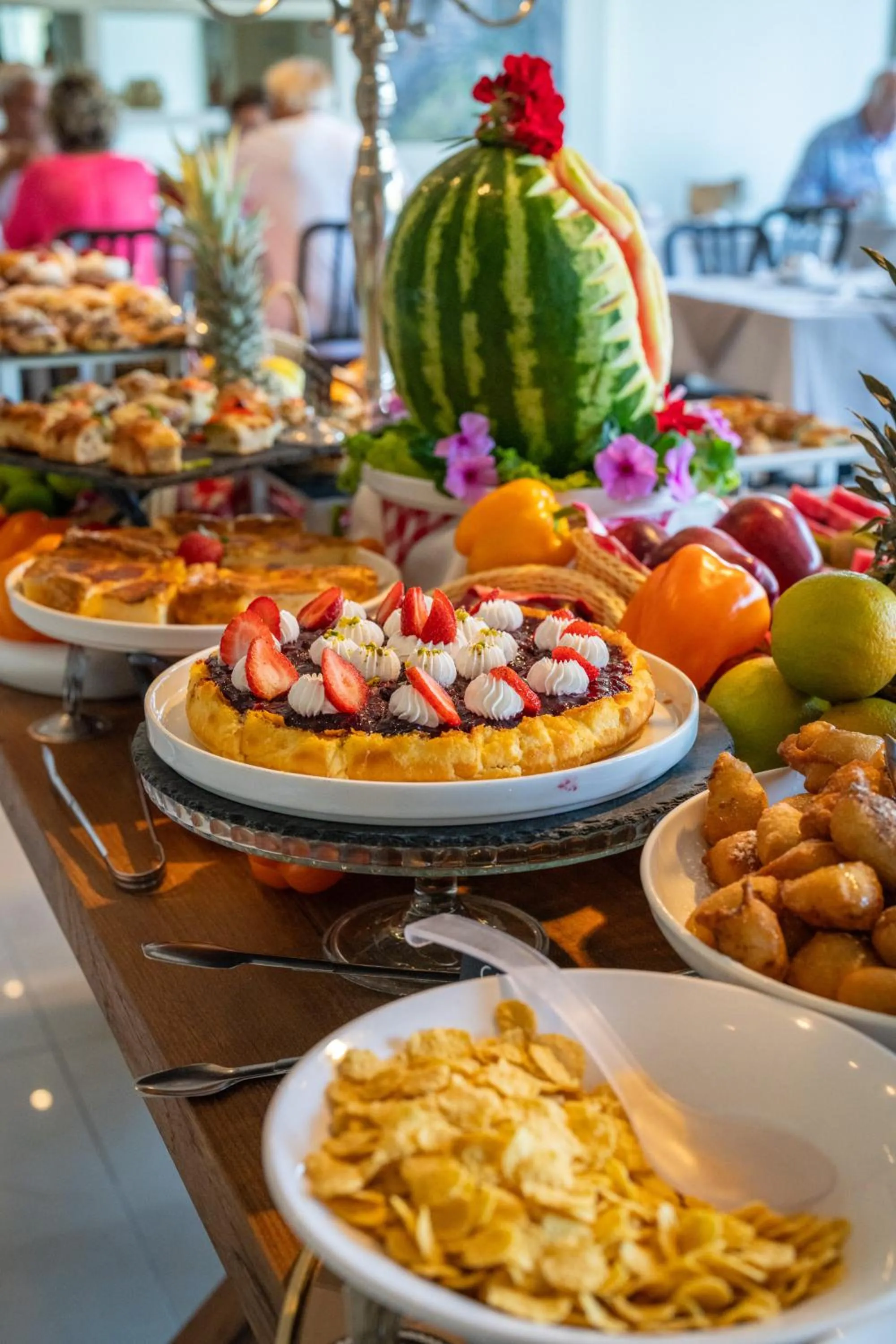 Breakfast in San Nicolas Resort Hotel