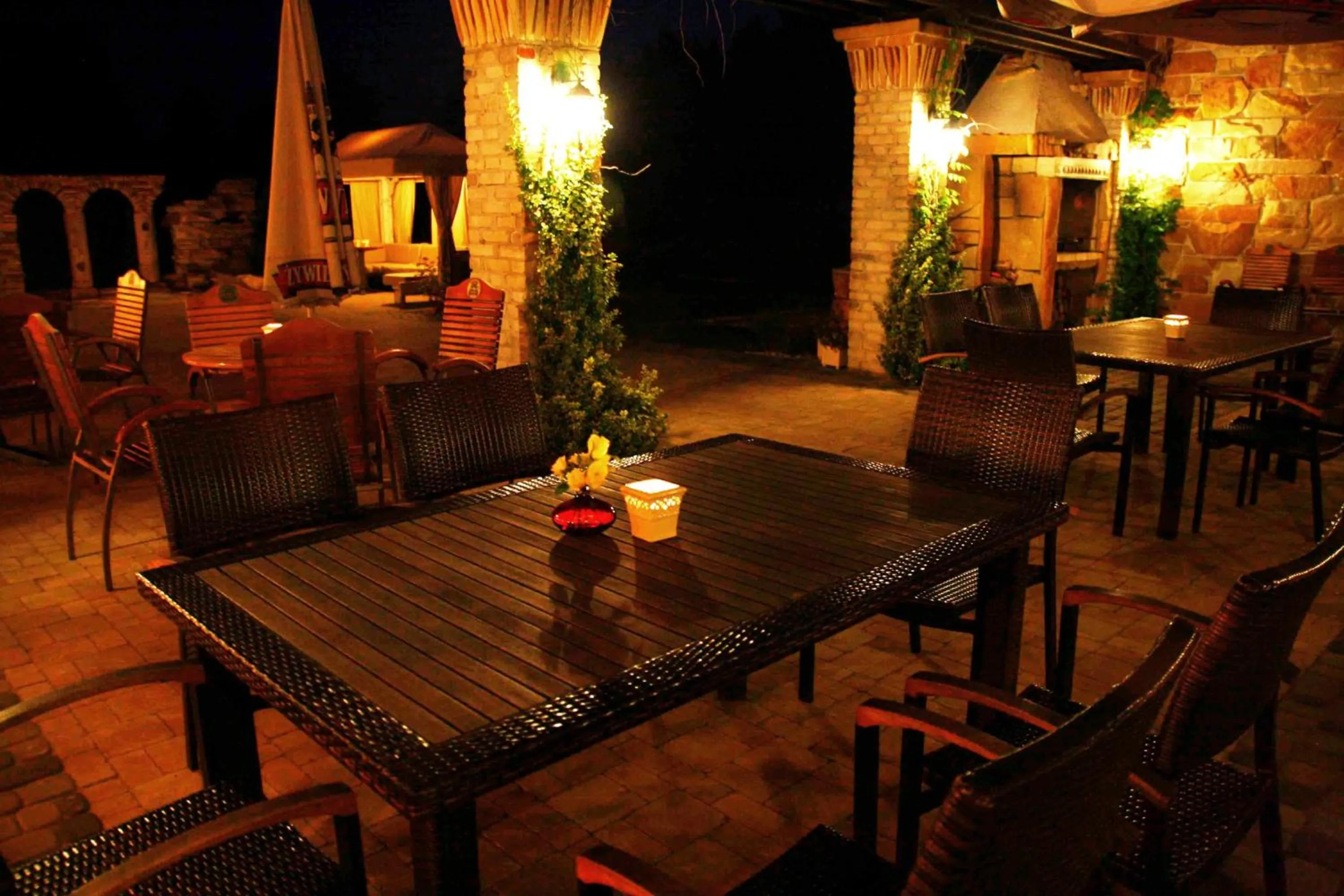 Patio in Hotel Cyprus