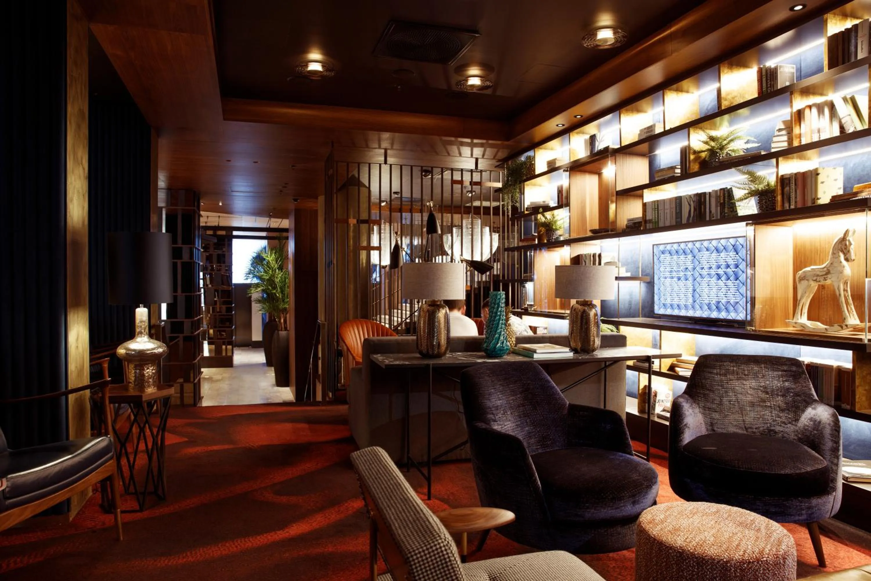 Living room in Clarion Hotel The Hub