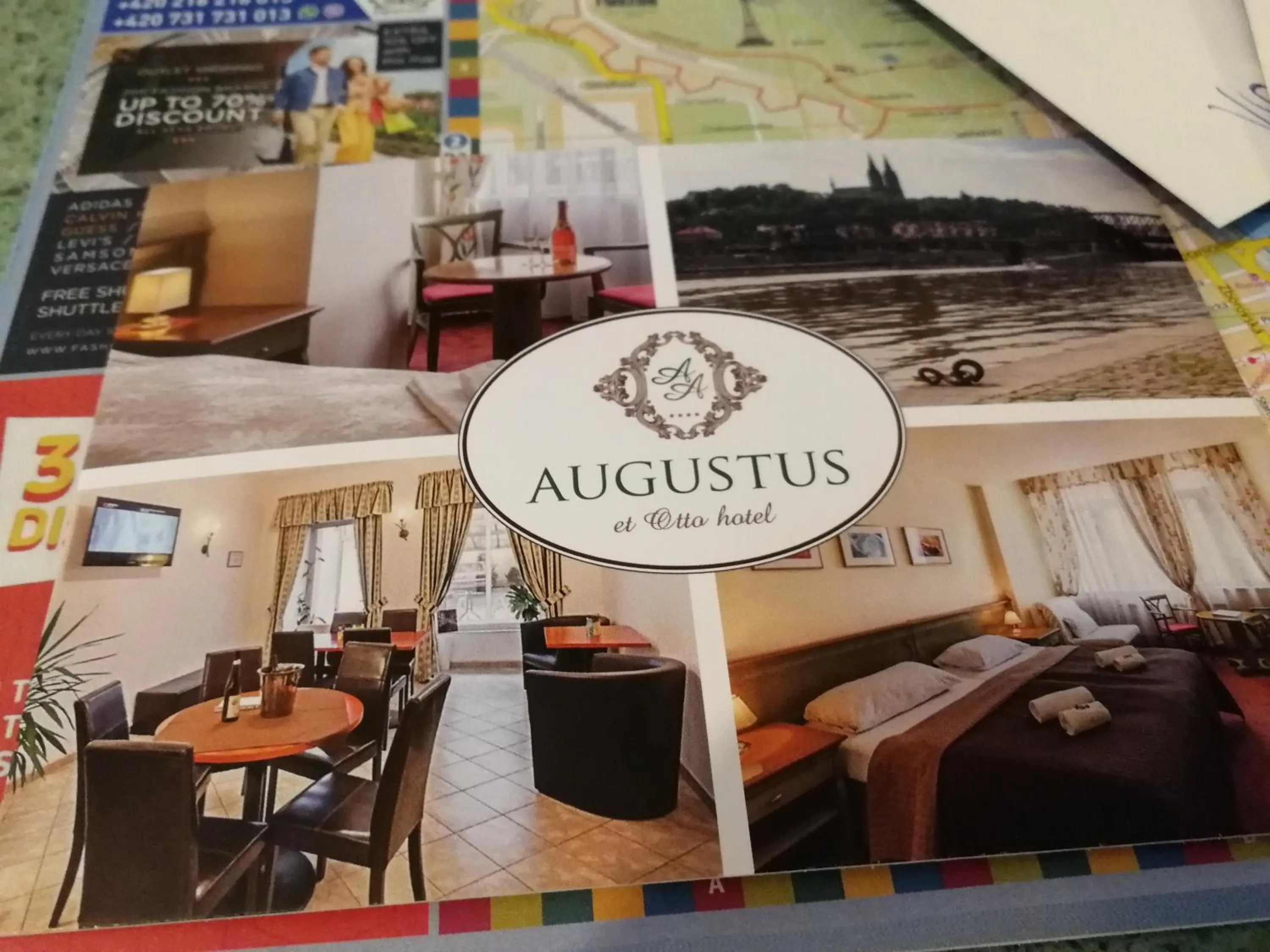 Logo/Certificate/Sign in Augustus et Otto Hotel