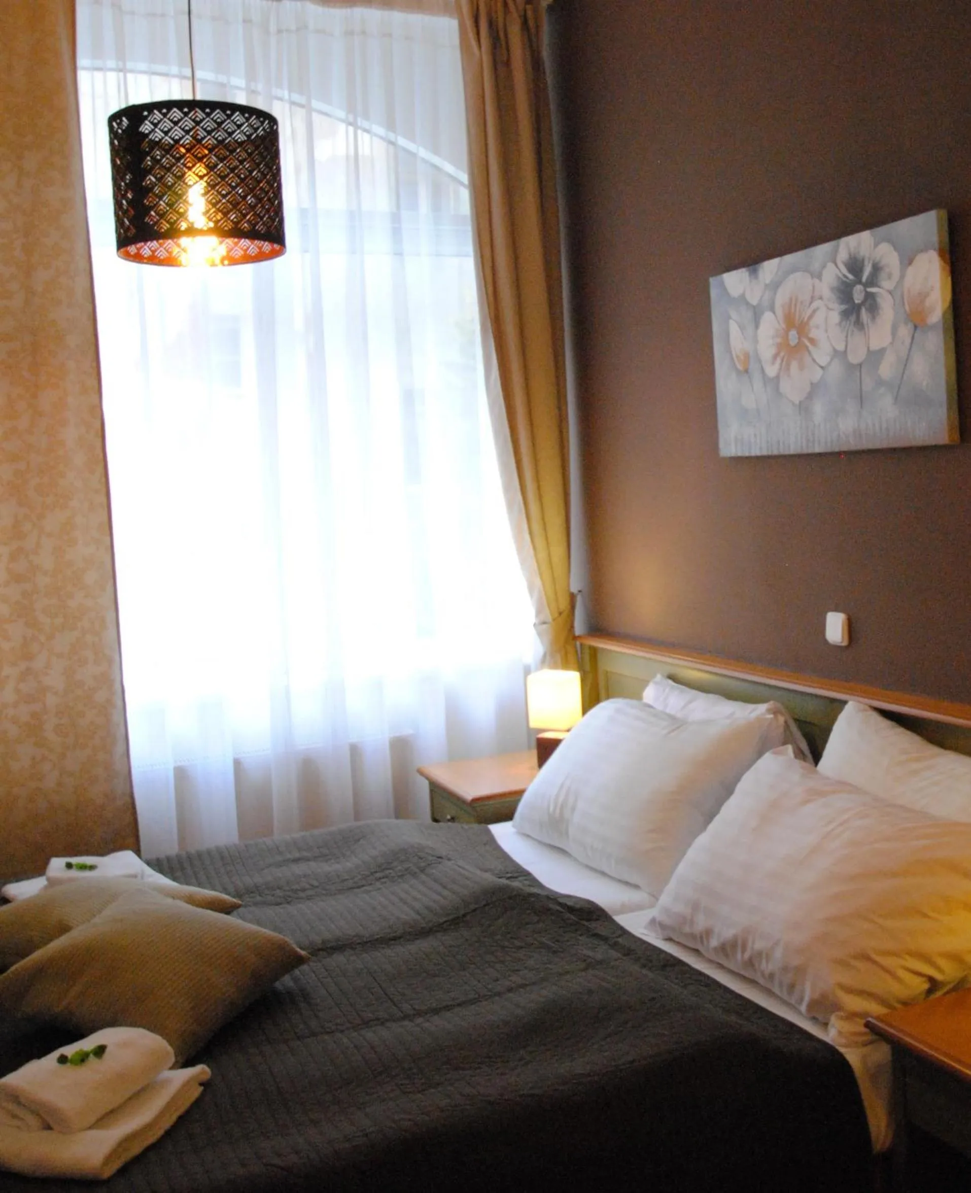 Bed in Augustus et Otto Hotel