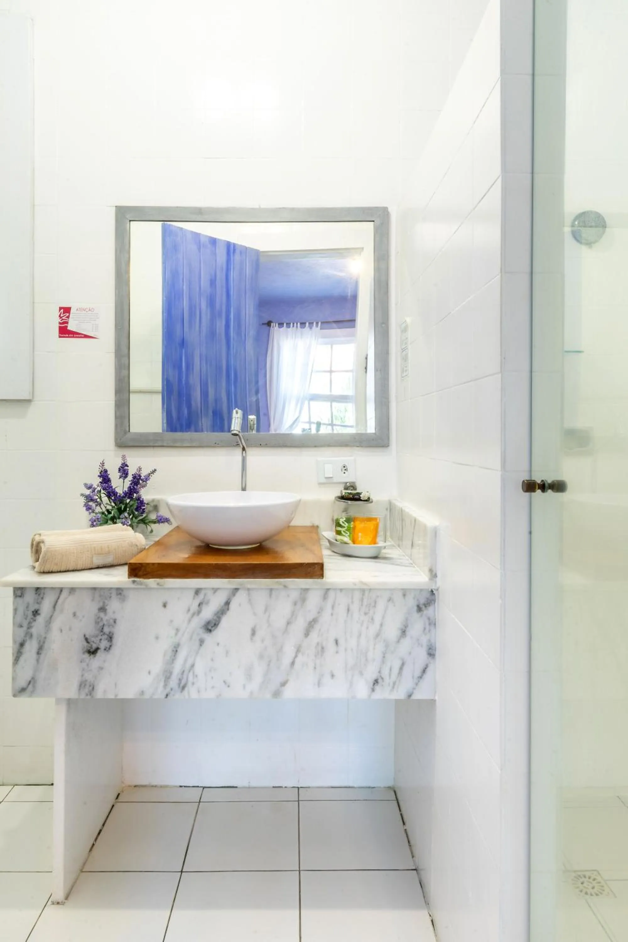 Bathroom in Pousada dos Gravatás