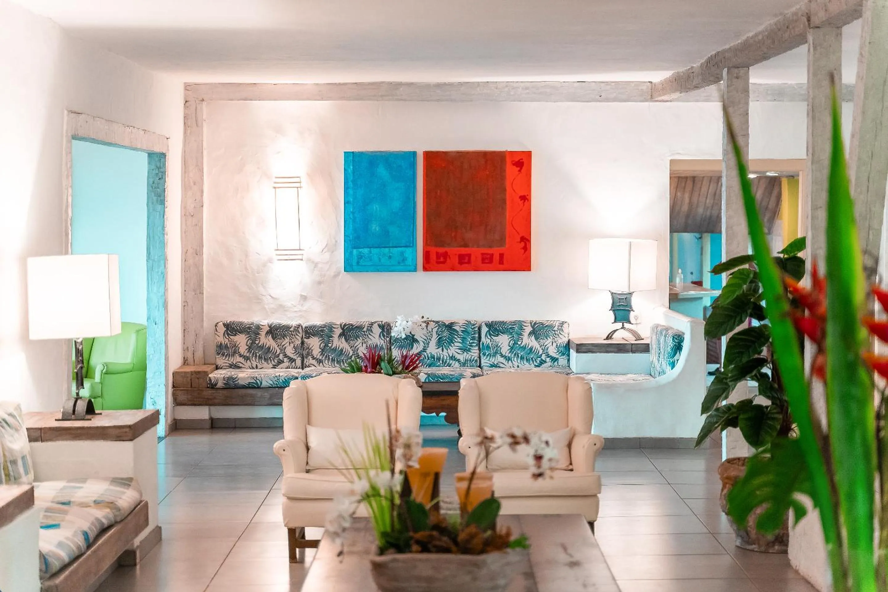 Lobby or reception in Pousada dos Gravatás