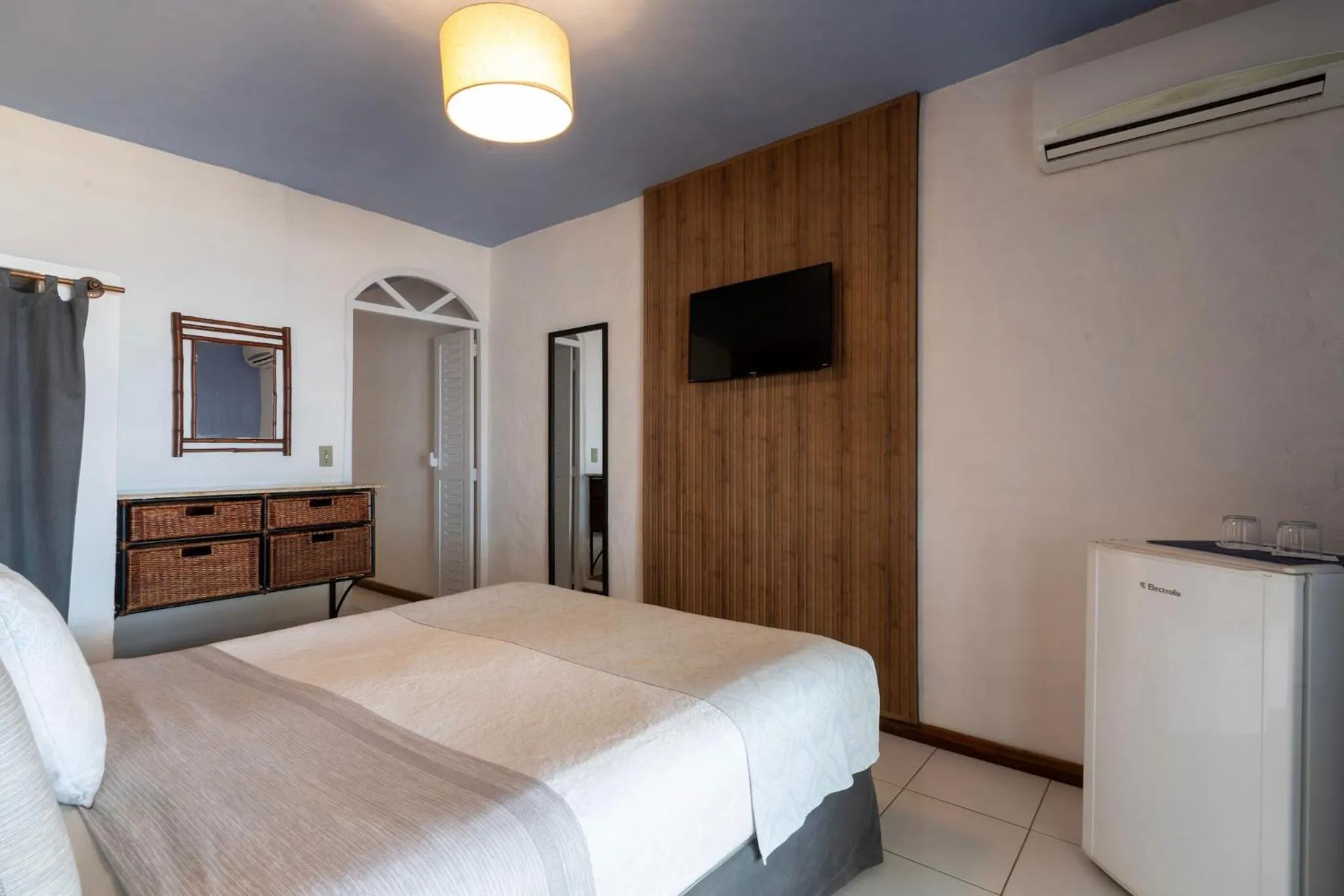 Bed in Pousada dos Gravatás