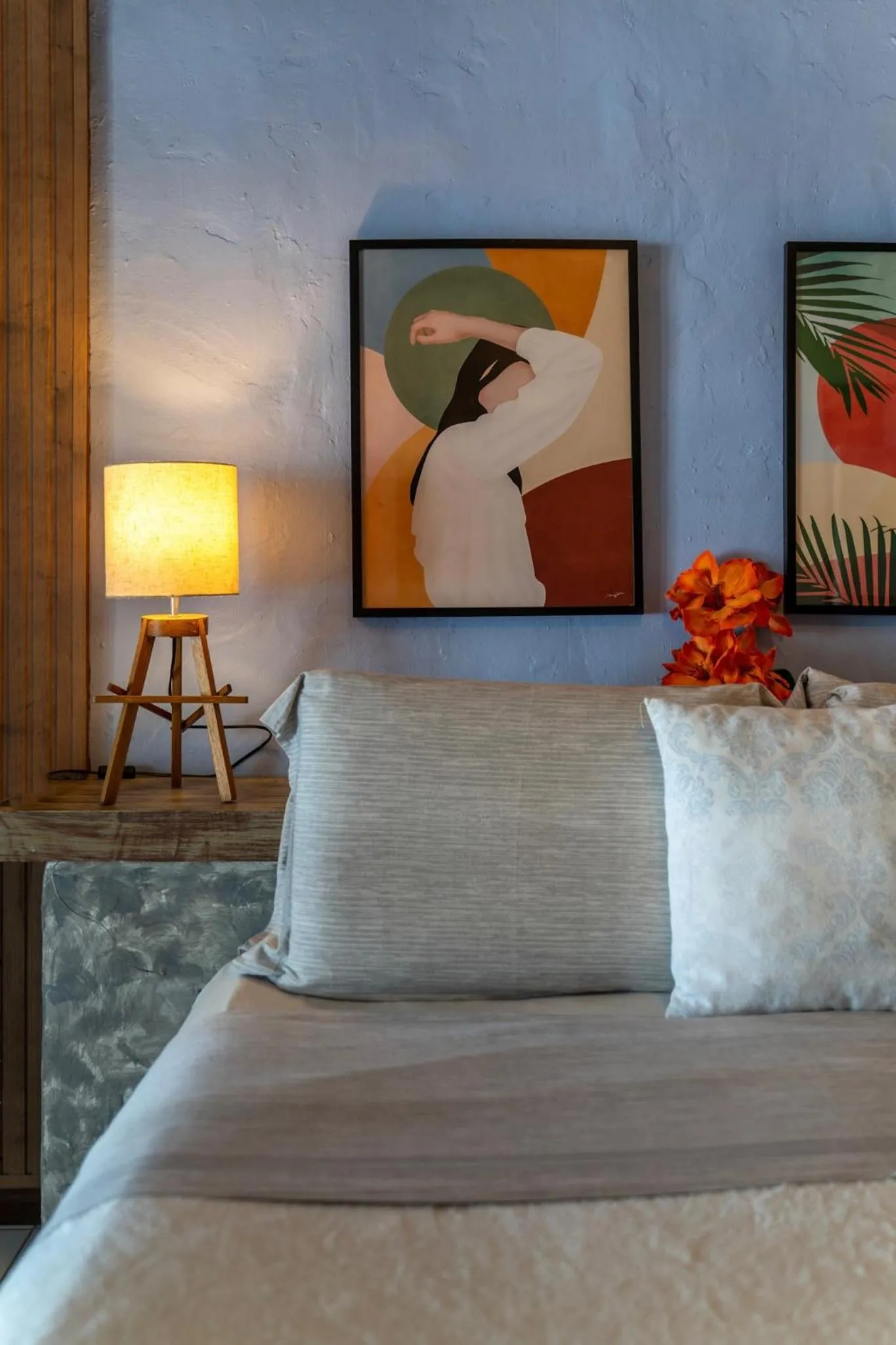 Bed in Pousada dos Gravatás