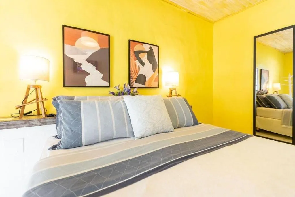 Bed in Pousada dos Gravatás